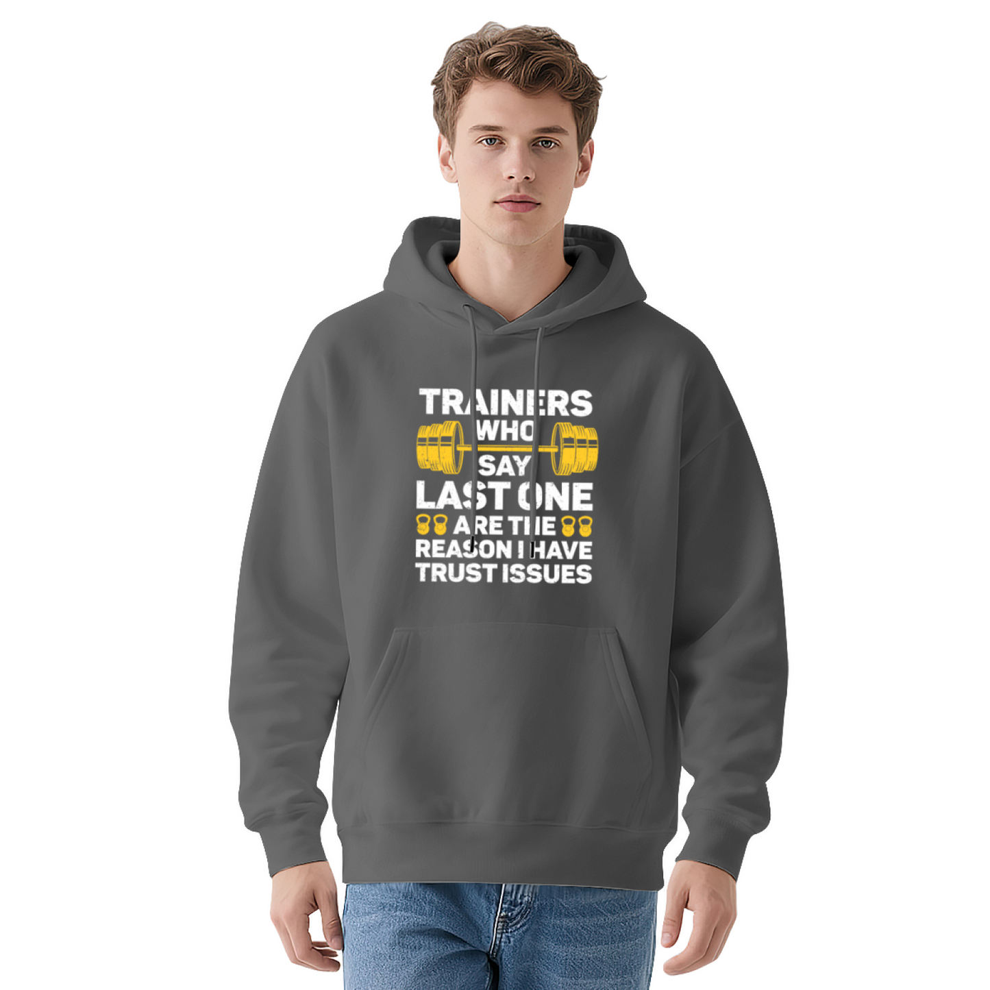 Mad Dog Spiked Pitbull Graphic Casual Comfort Hoodie