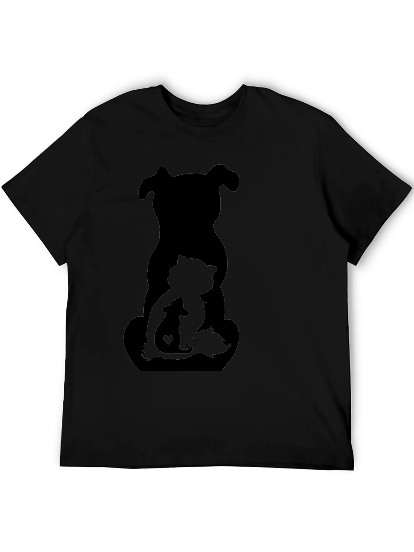 Dog Cat Mouse T-Shirt - Animal Lover Tee