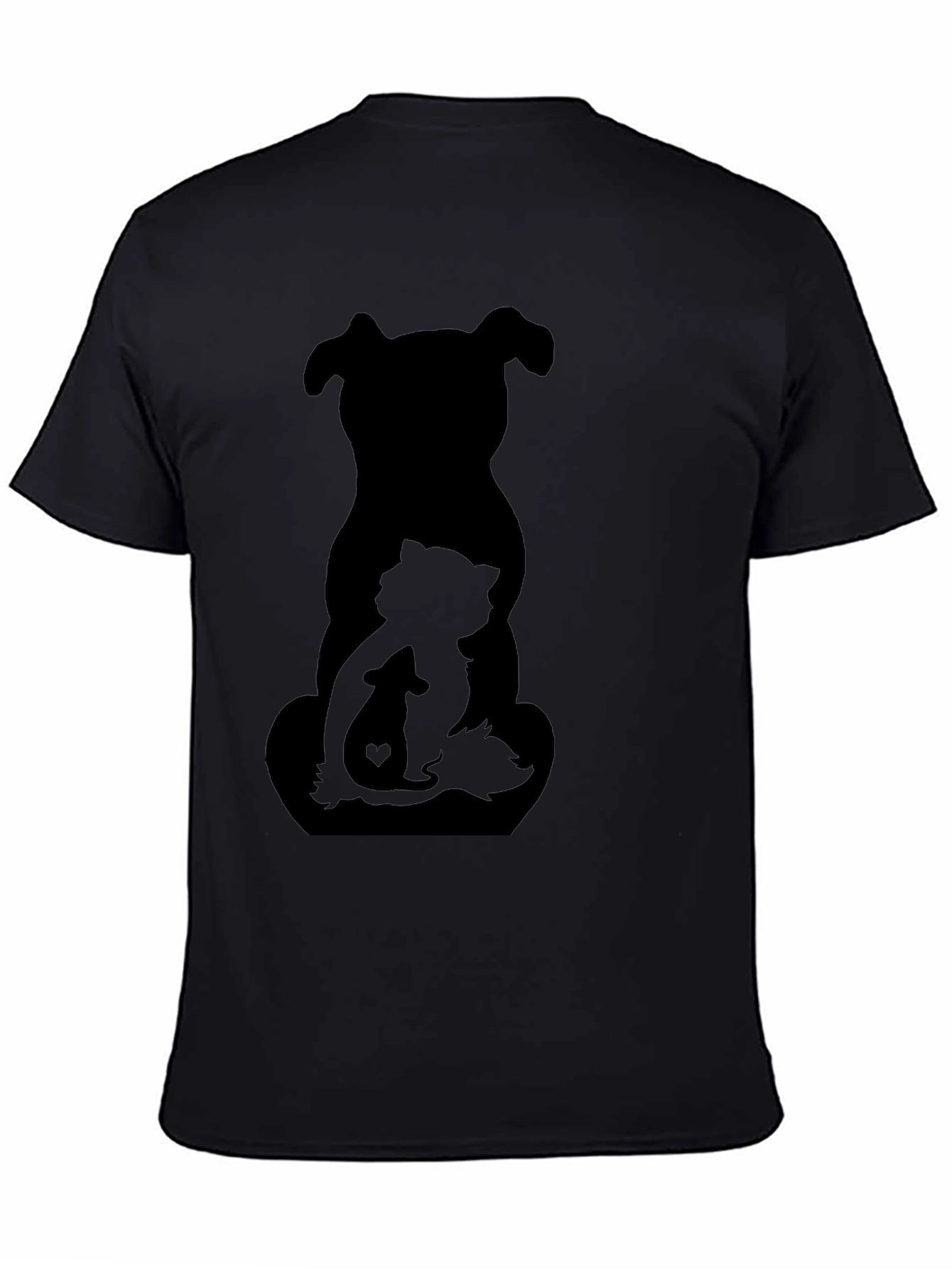 Dog Cat Mouse T-Shirt - Animal Lover Tee