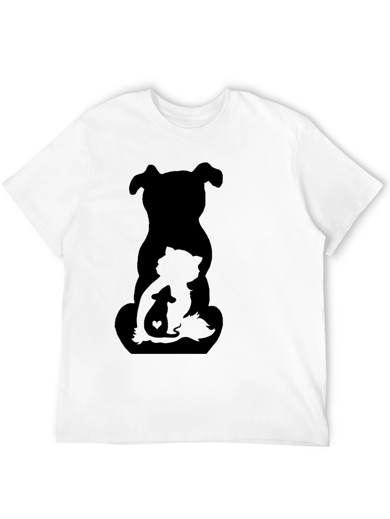 Dog Cat Mouse T-Shirt - Animal Lover Tee