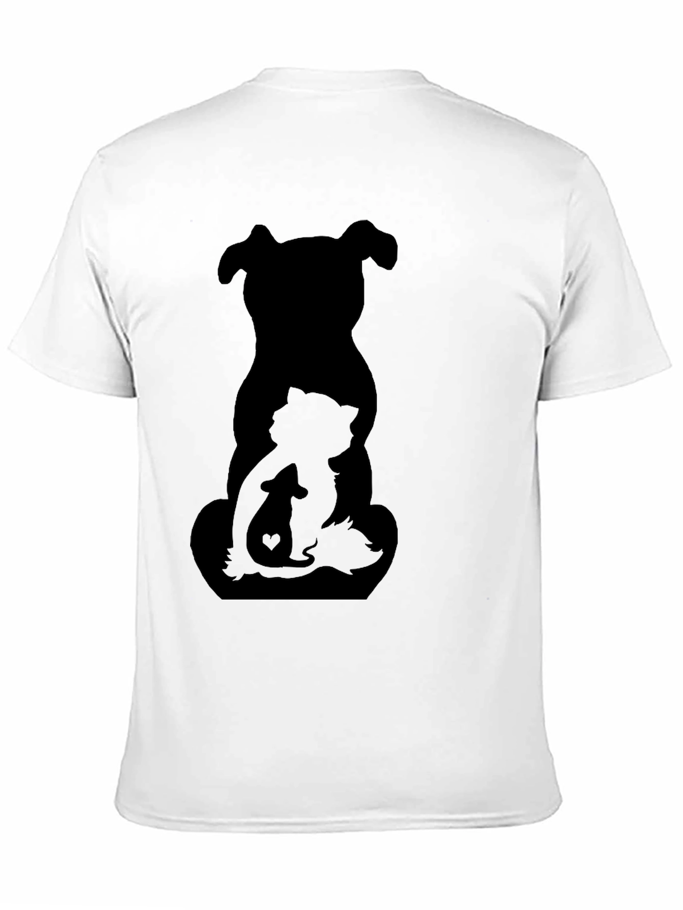 Dog Cat Mouse T-Shirt - Animal Lover Tee