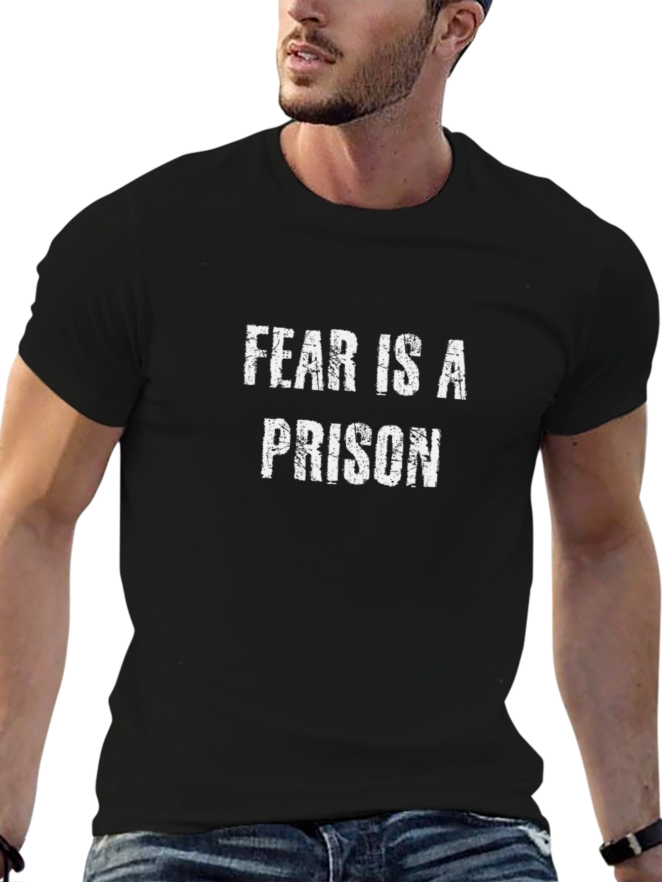 Fear is a Prison Graphic T-Shirt