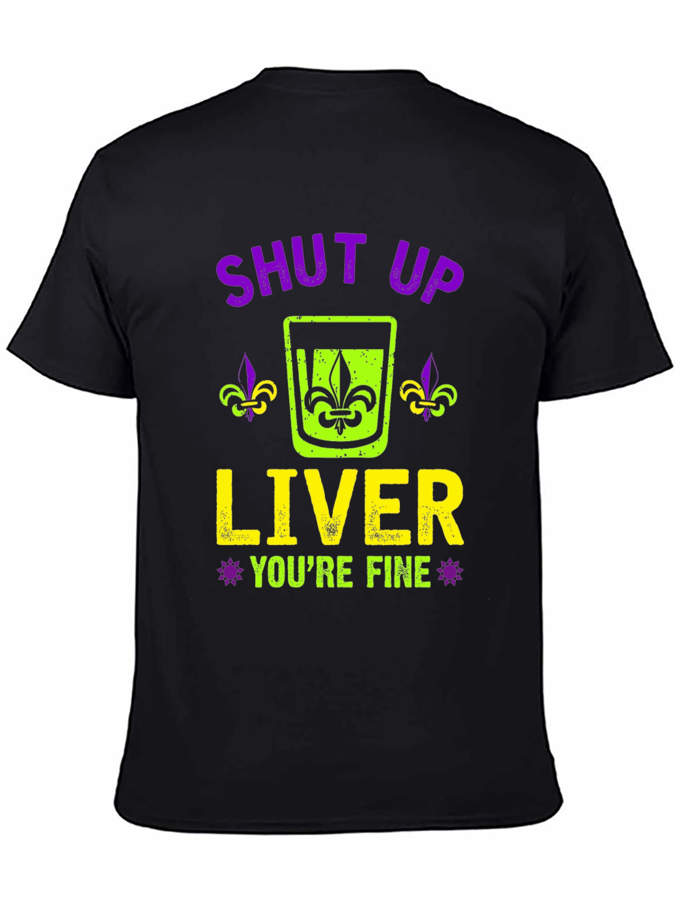 Shut Up Liver Graphic T-Shirt