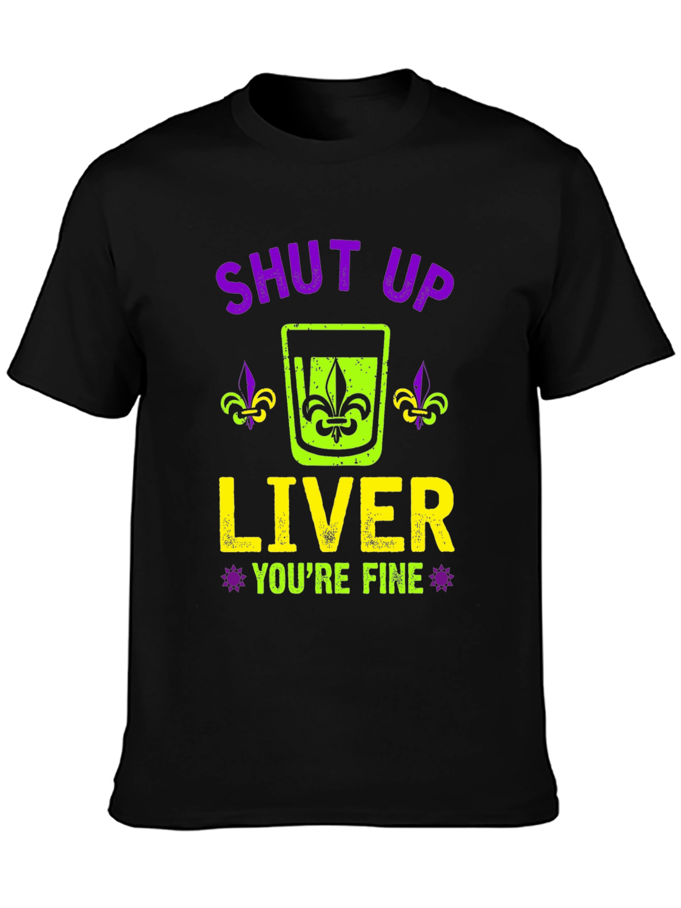 Shut Up Liver Graphic T-Shirt