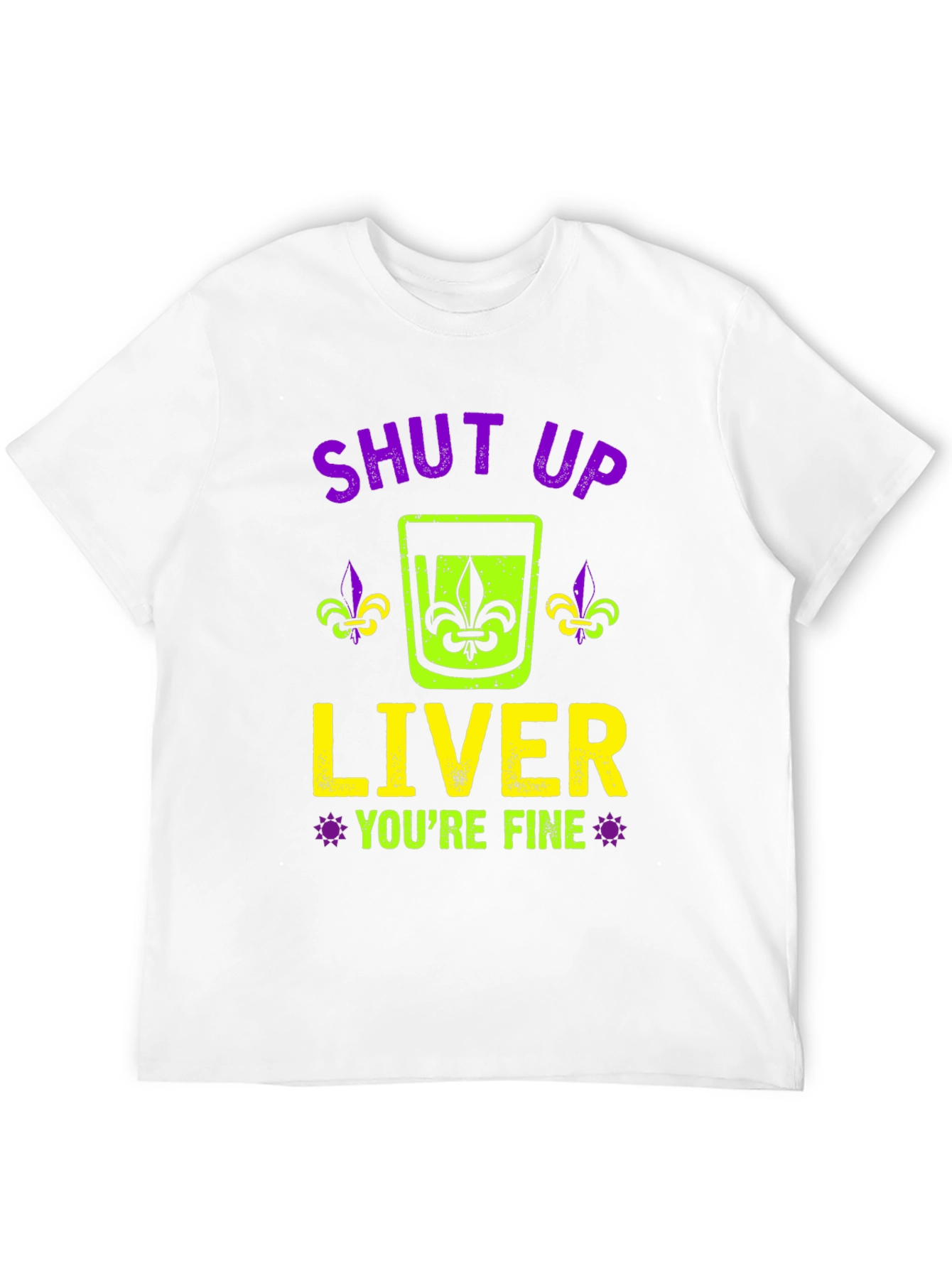 Shut Up Liver Graphic T-Shirt