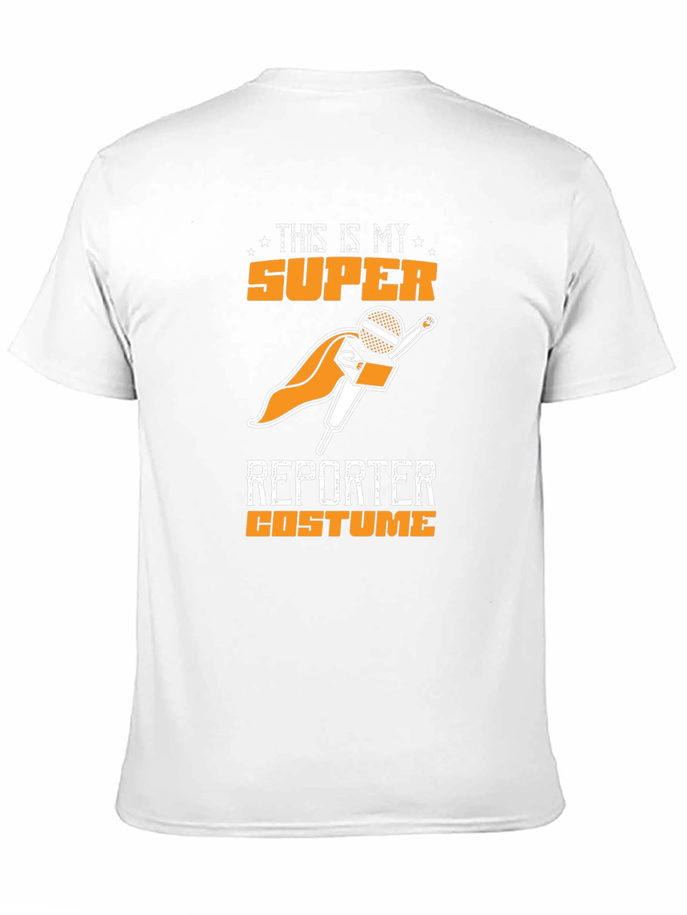 Super Reporter Costume T-Shirt - Funny Journalism Tee