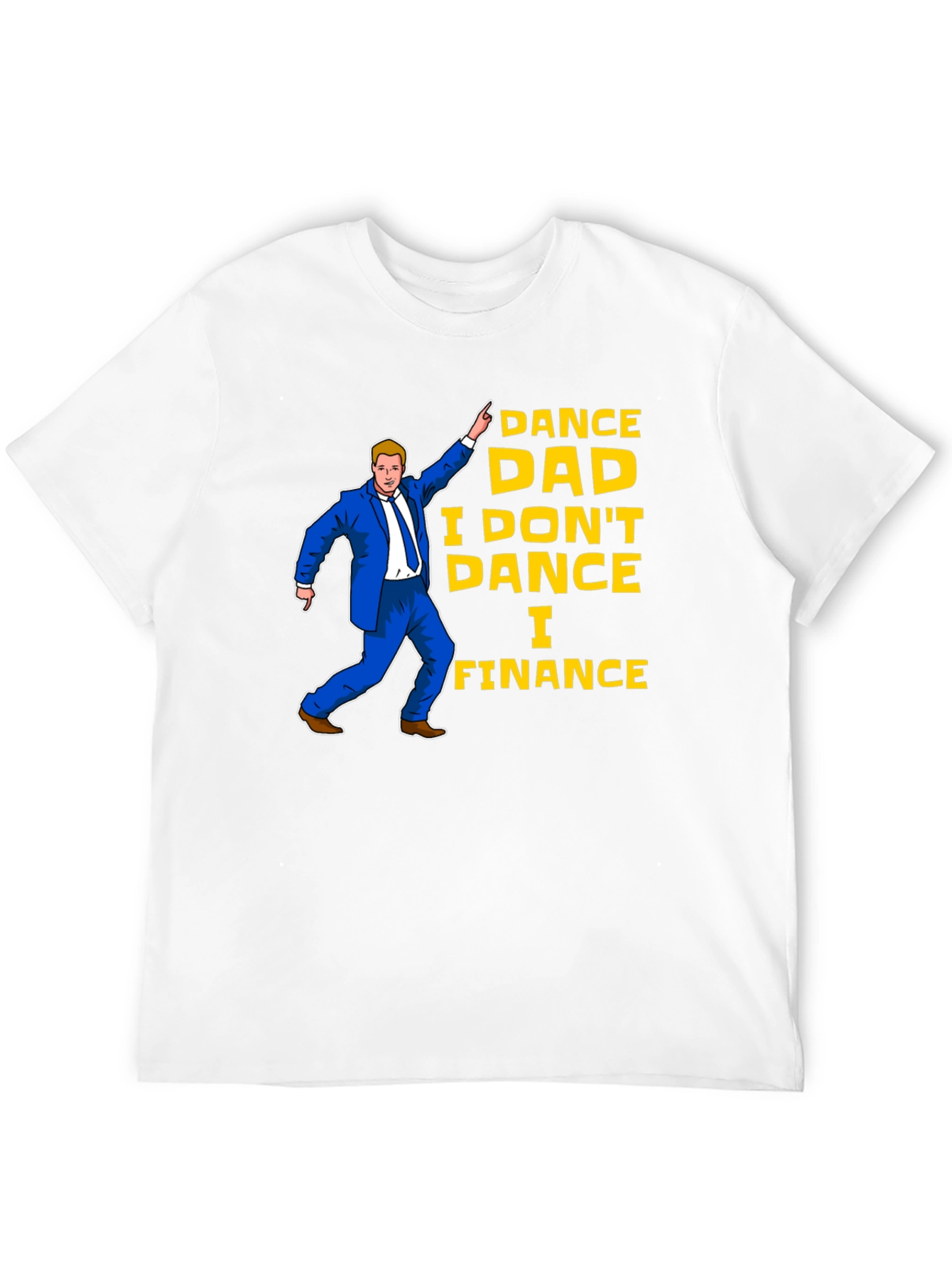 Dance Dad Finance Black T-Shirt
