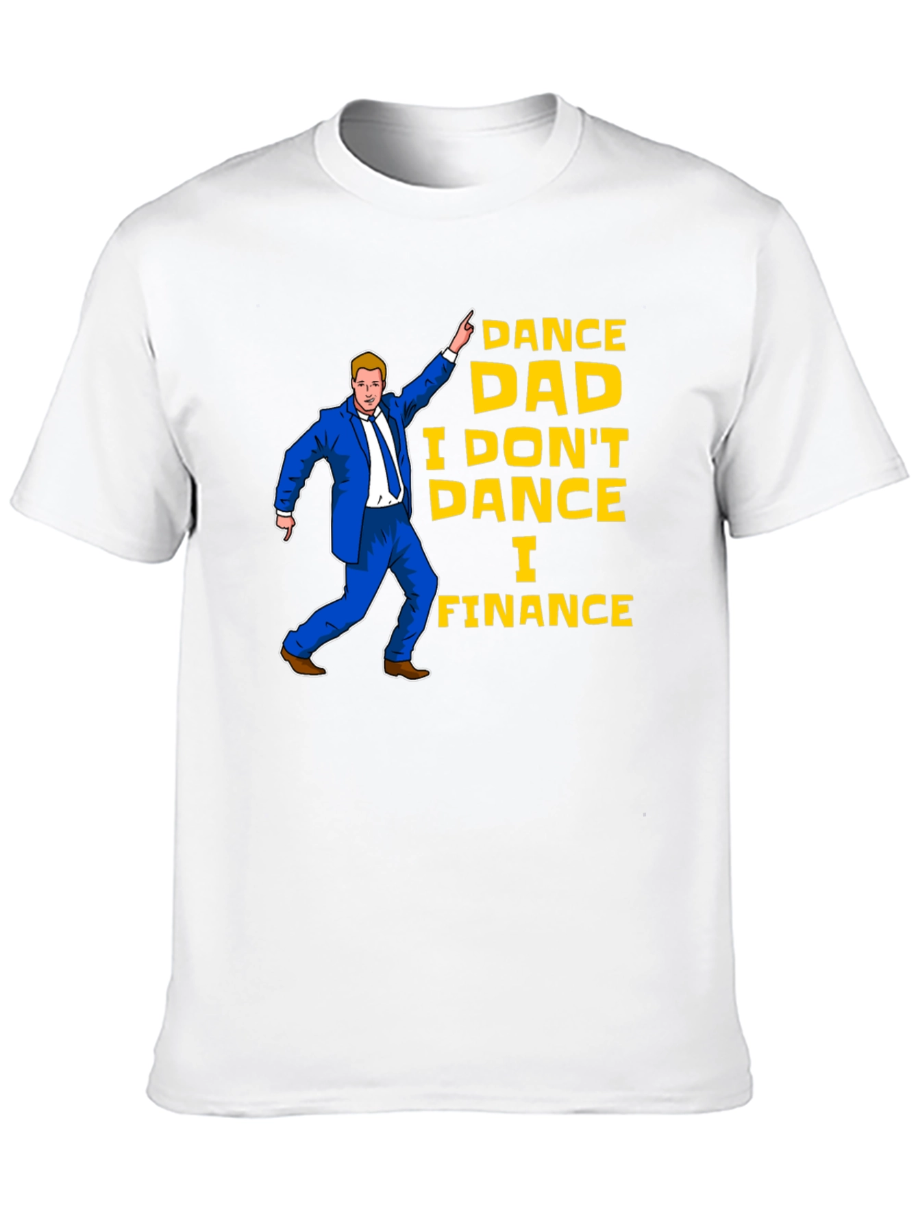 Dance Dad Finance Black T-Shirt