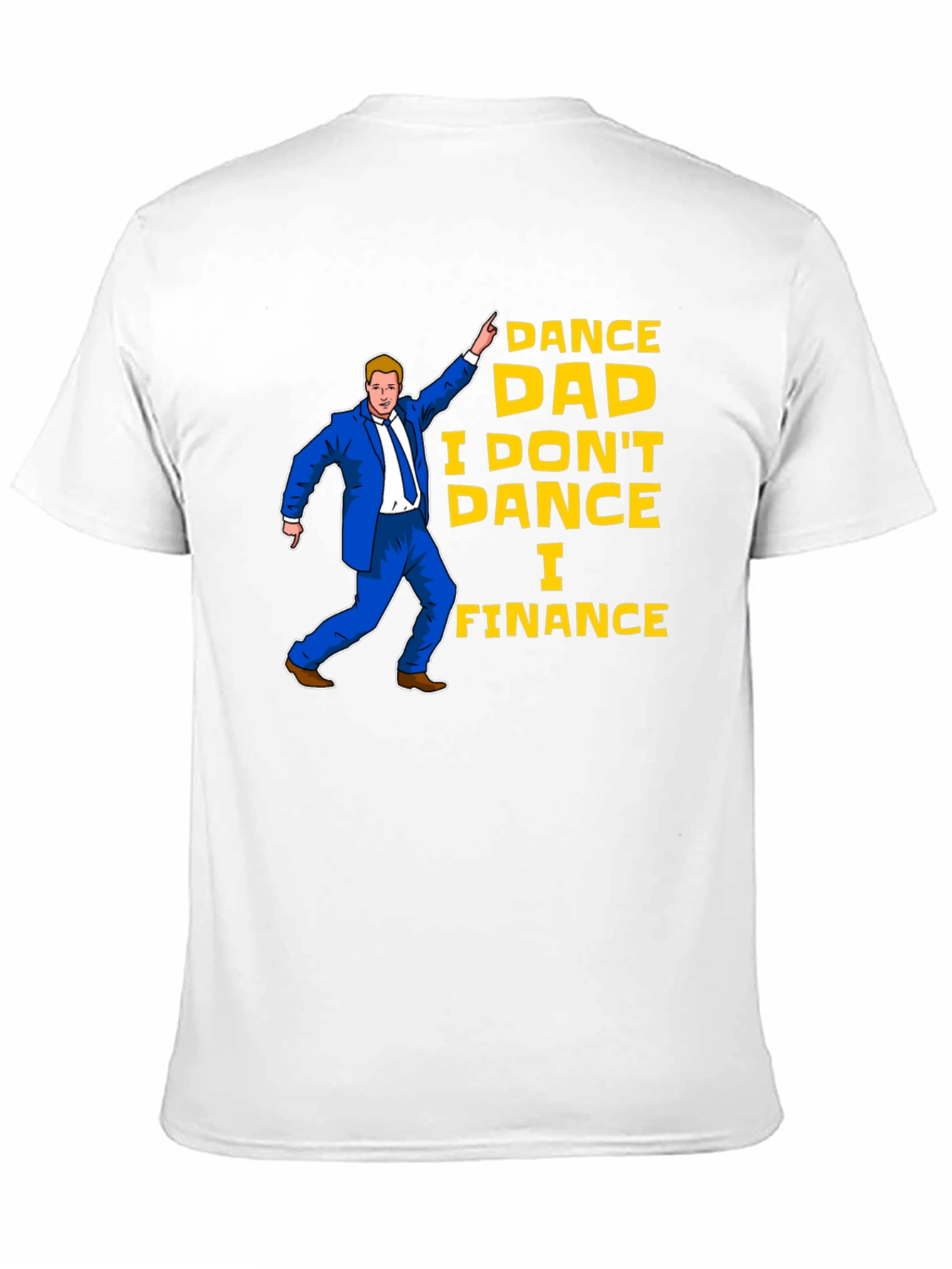 Dance Dad Finance Black T-Shirt
