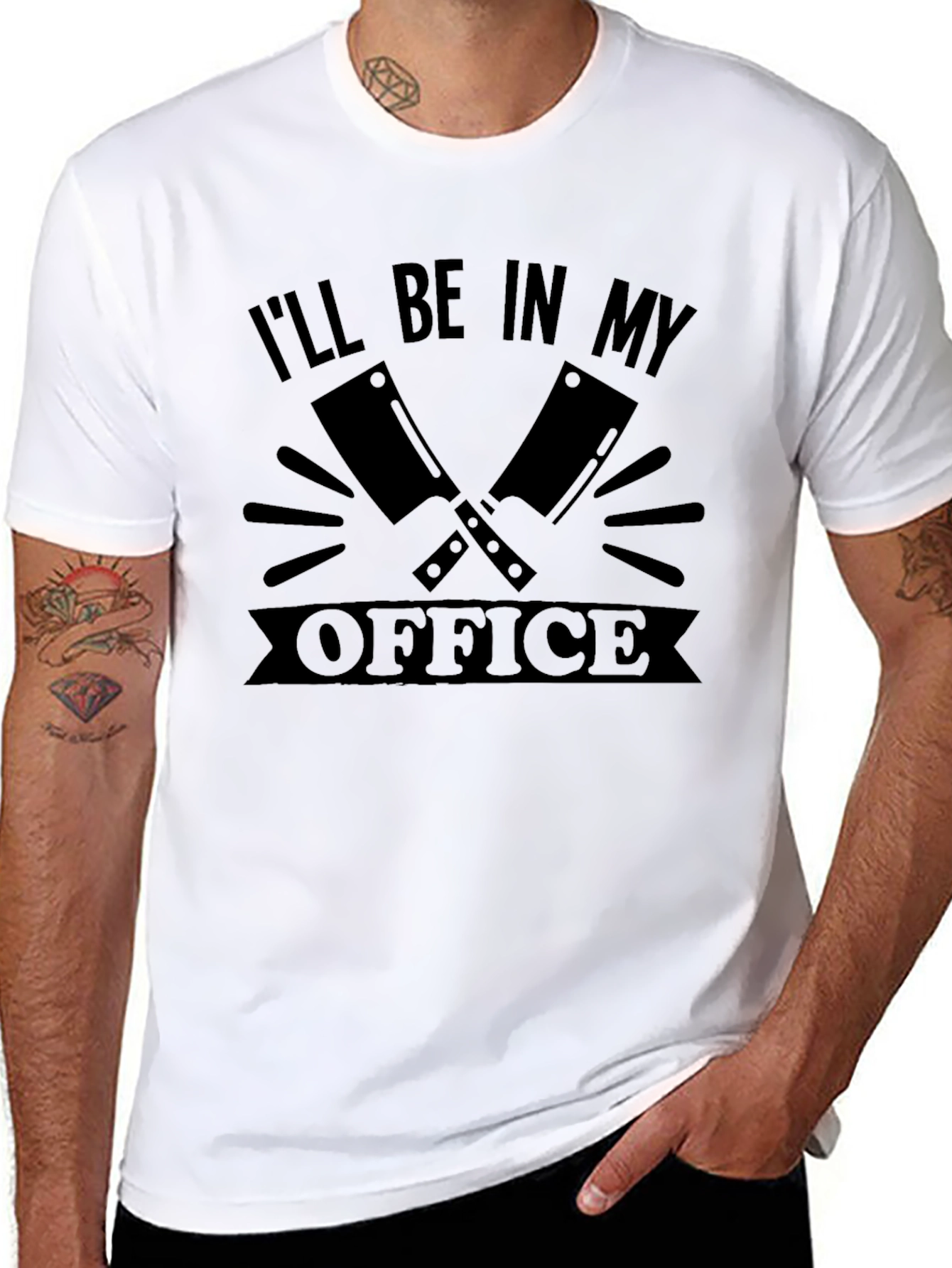 Butcher Office Graphic T-Shirt