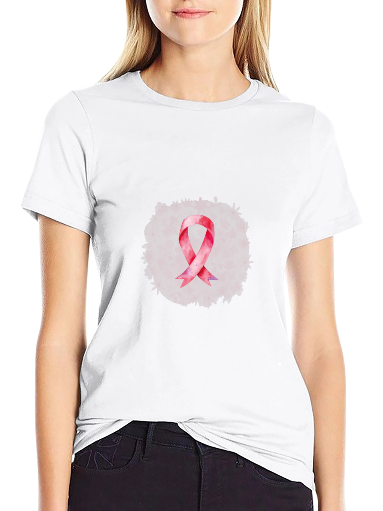 Ribbon Awareness Graphic T-Shirt