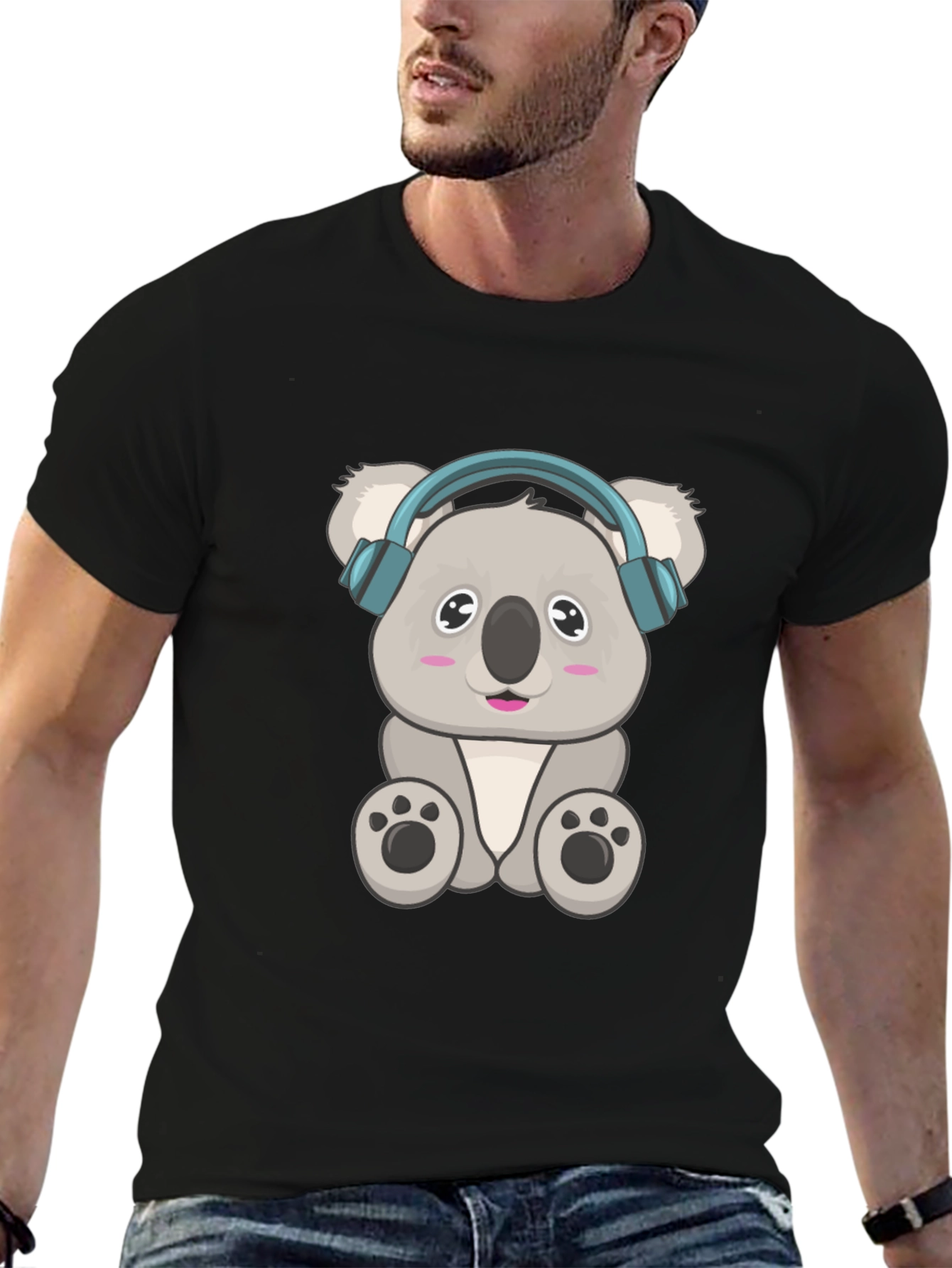 Koala Headphone T-Shirt