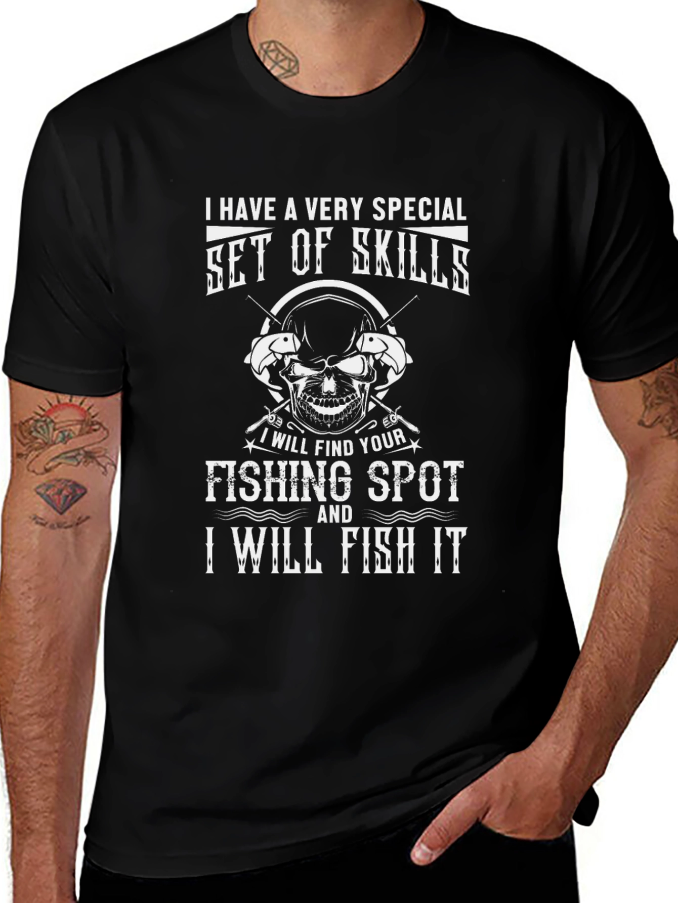 Special Skills Fishing T-Shirt