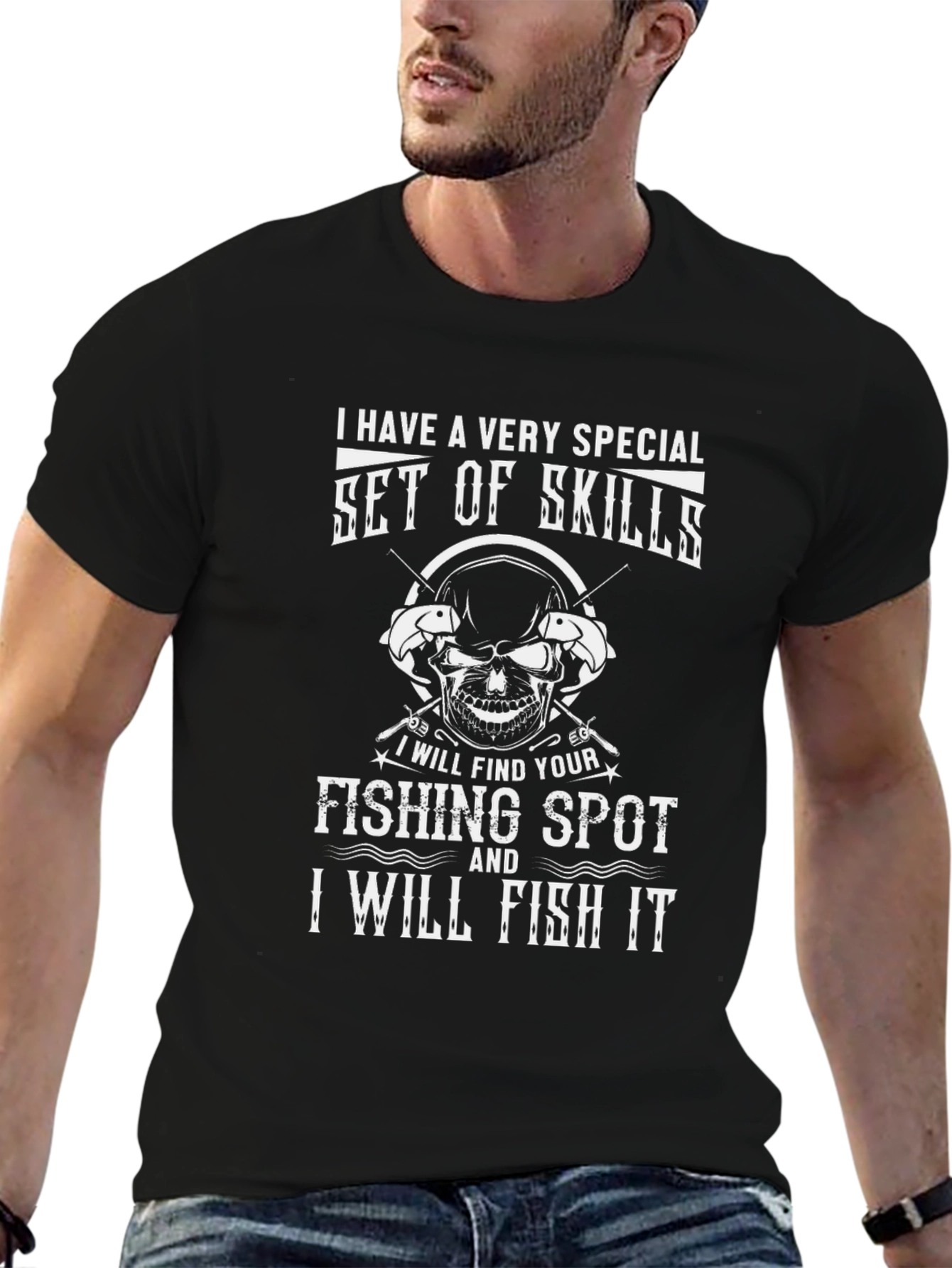 Special Skills Fishing T-Shirt