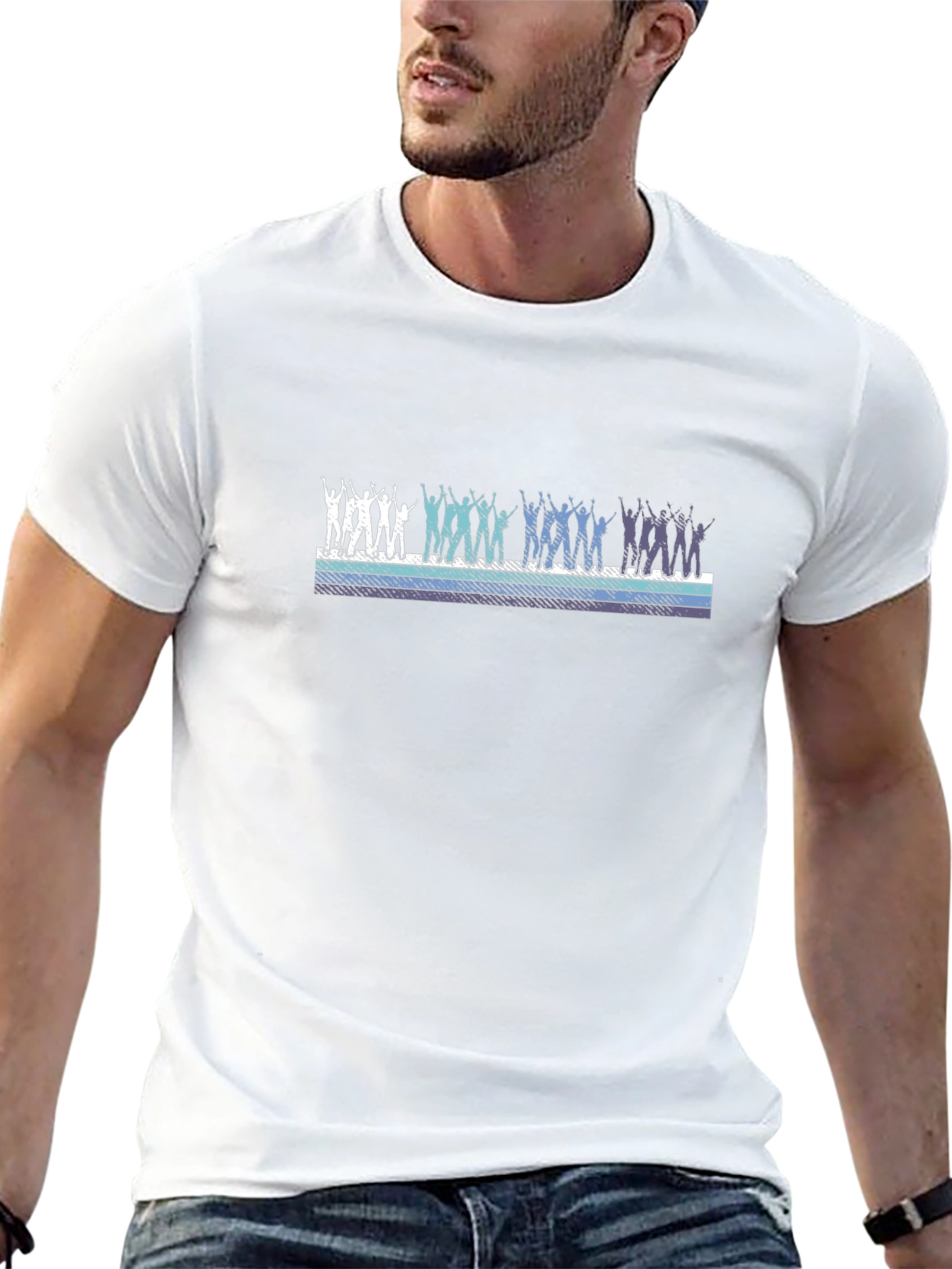 Retro Silhouette Group T-Shirt