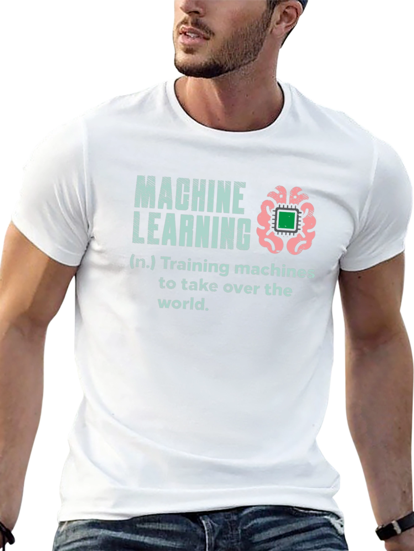 Machine Learning T-Shirt - Training Machines to Take Over
