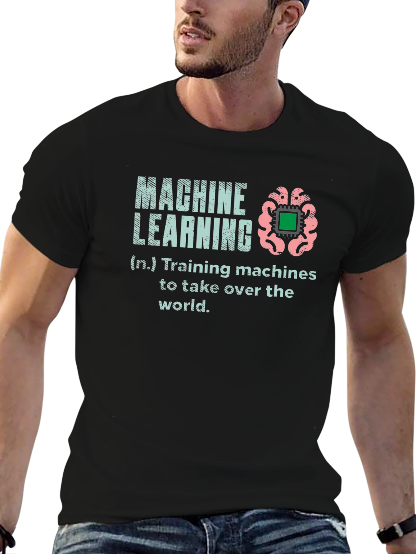Machine Learning T-Shirt - Training Machines to Take Over