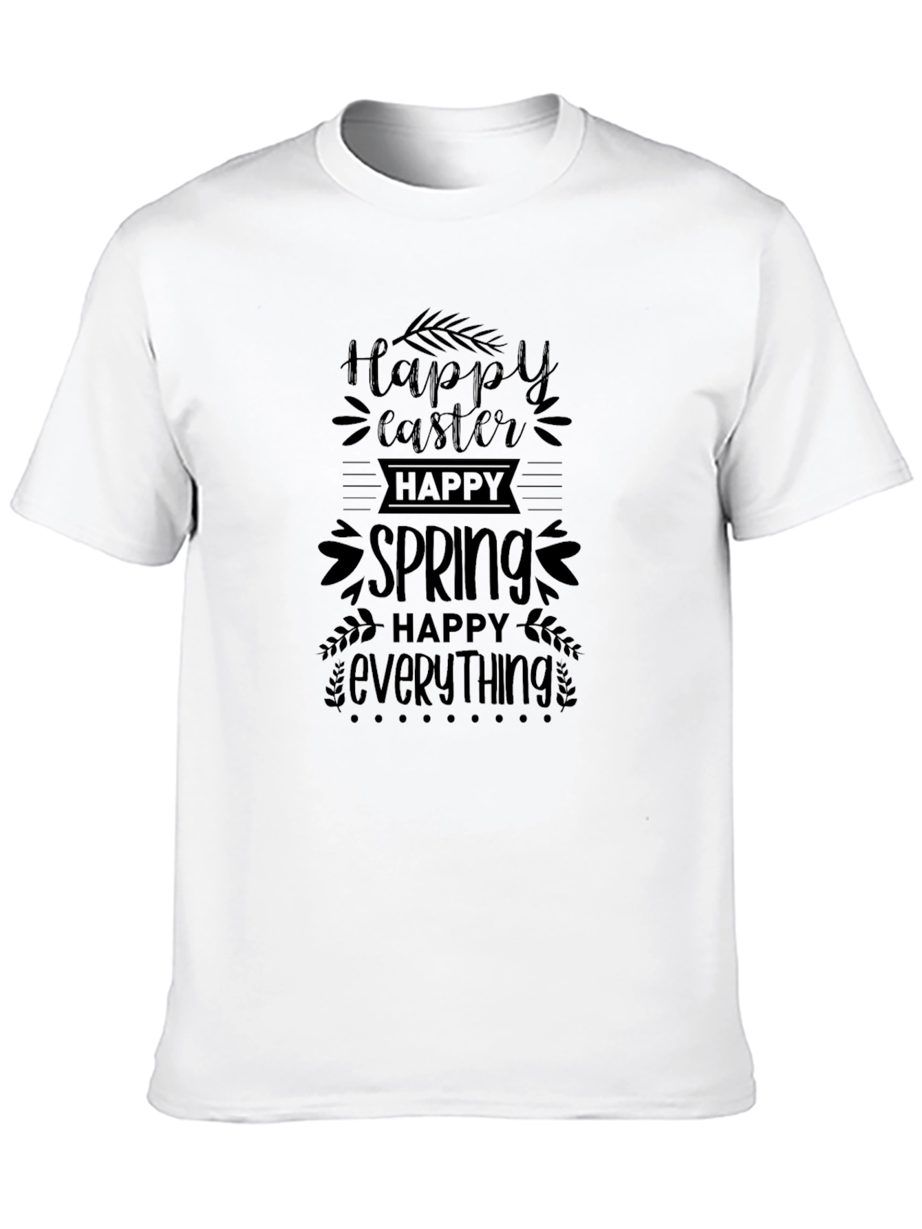 Happy Easter Spring Everything Graphic Tee