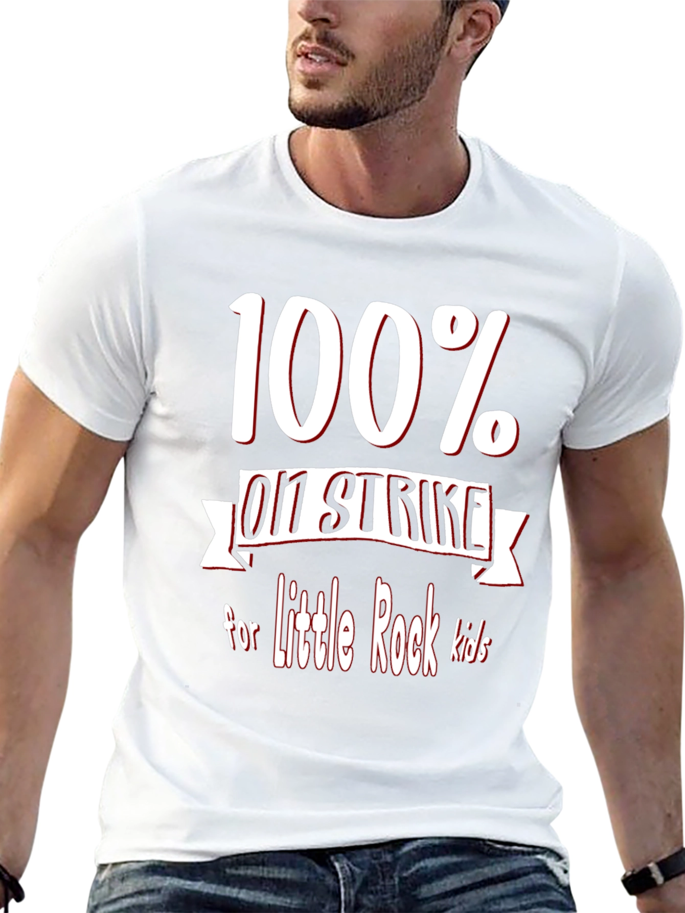 100% On Strike for Little Rock Kids T-Shirt