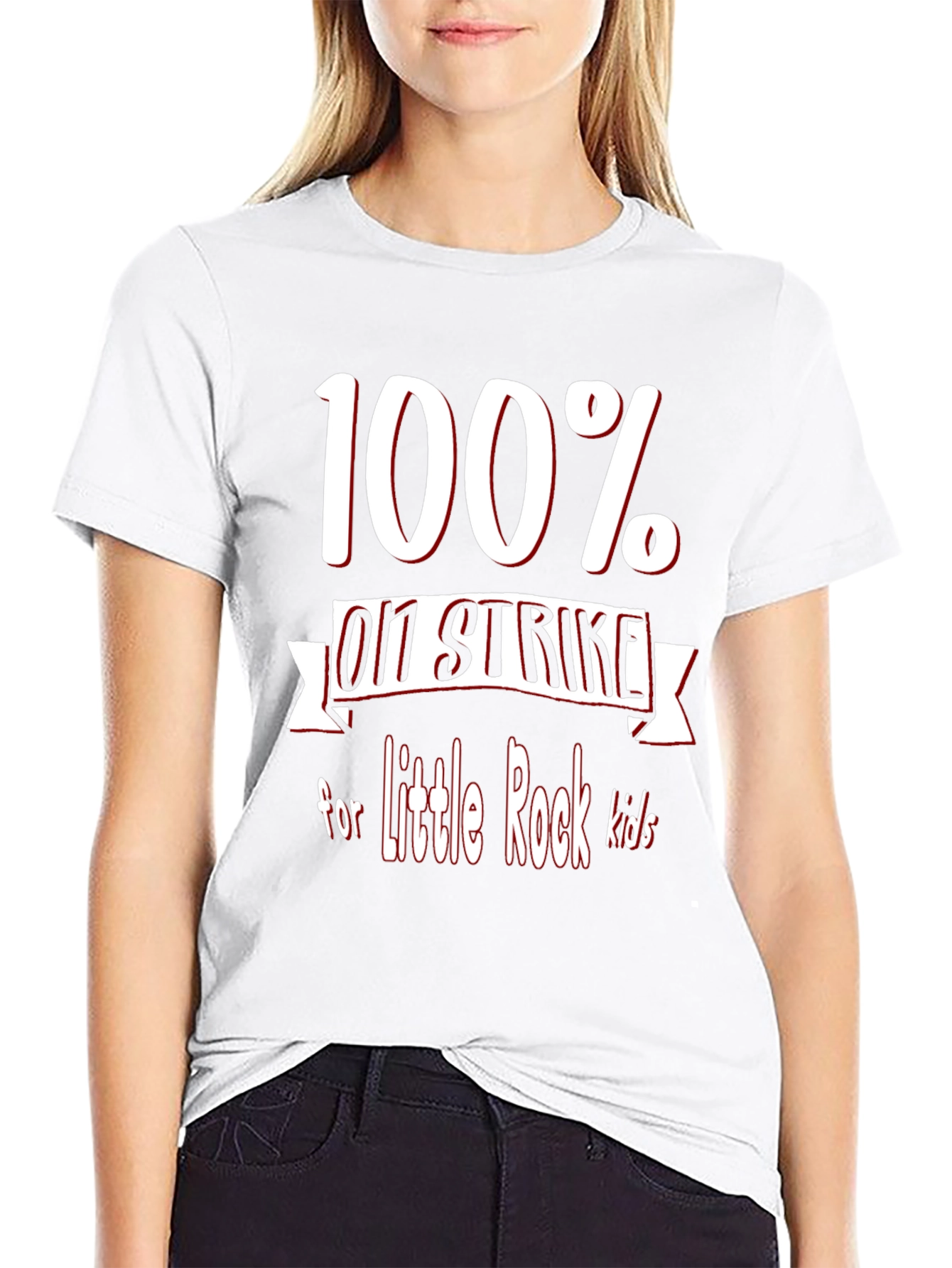 100% On Strike for Little Rock Kids T-Shirt