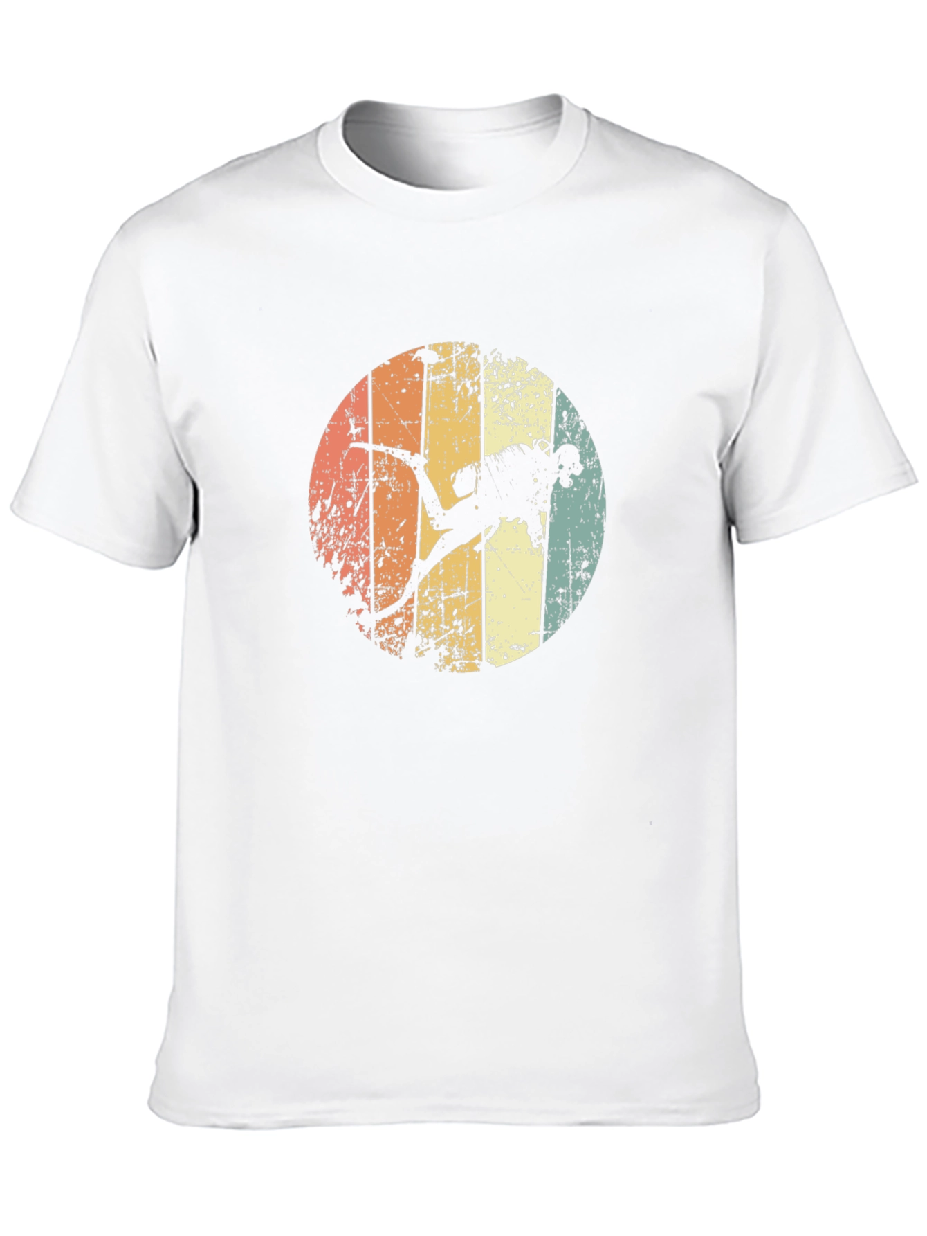 Retro Scuba Diver Graphic Tee - Black Cotton