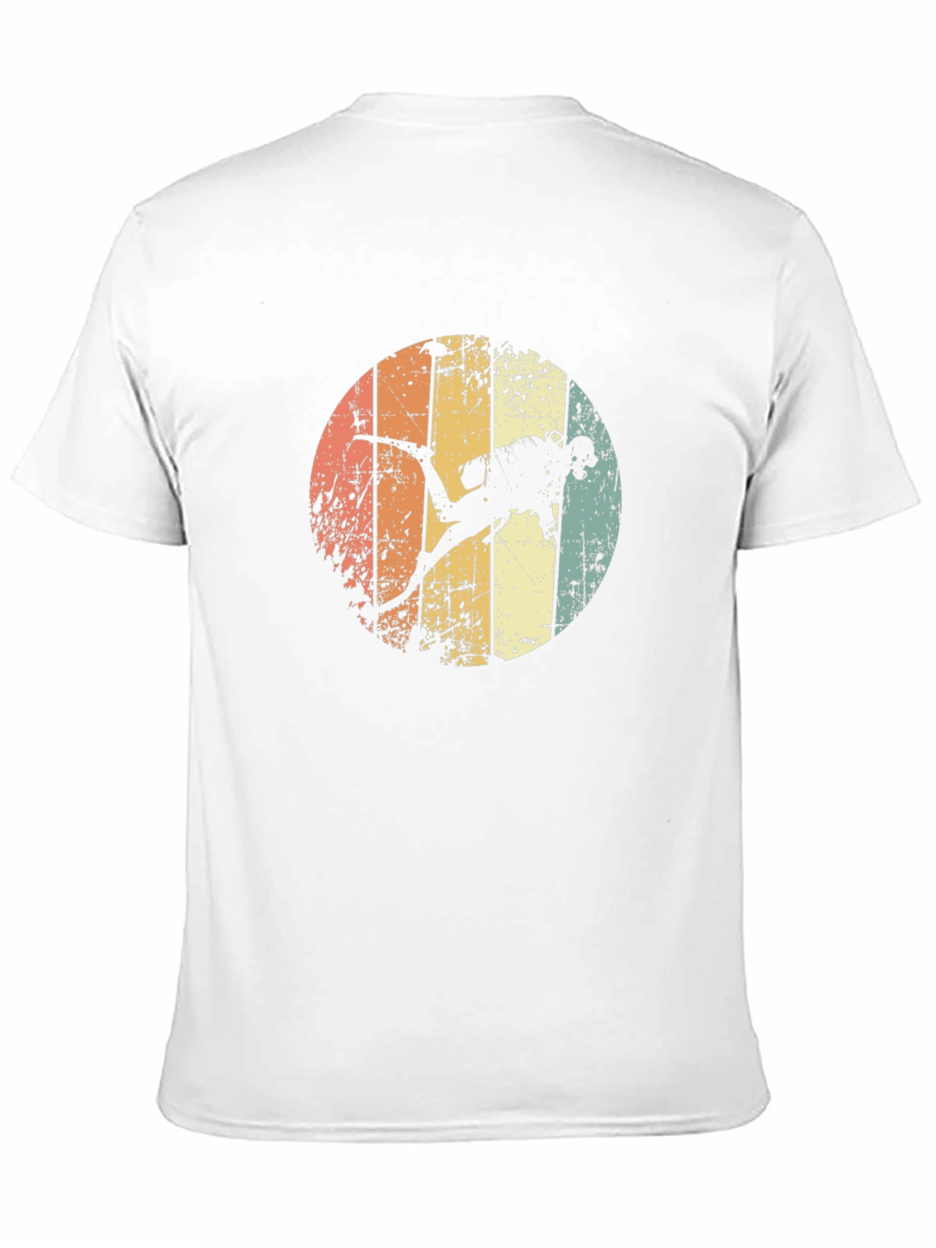 Retro Scuba Diver Graphic Tee - Black Cotton