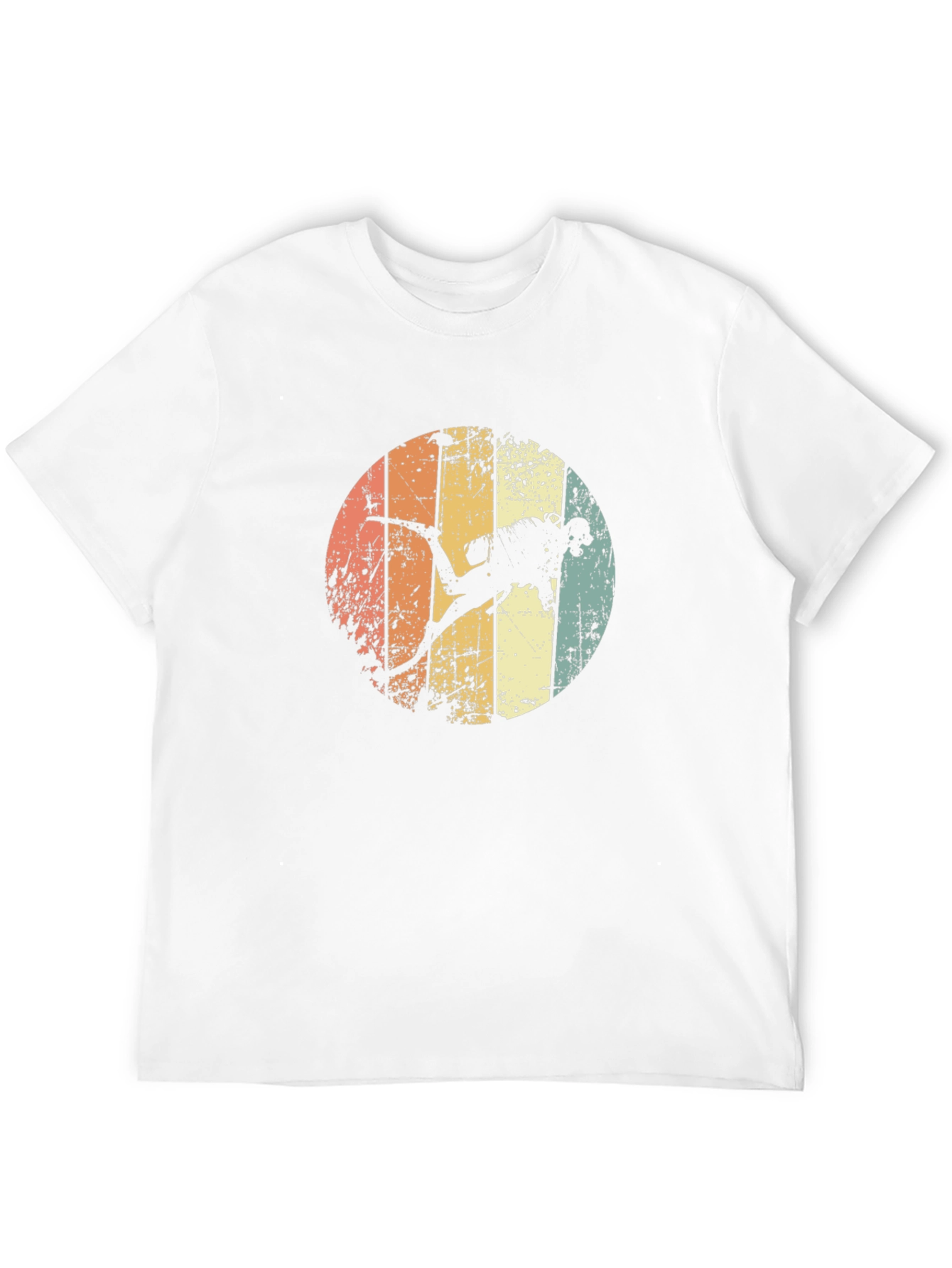Retro Scuba Diver Graphic Tee - Black Cotton