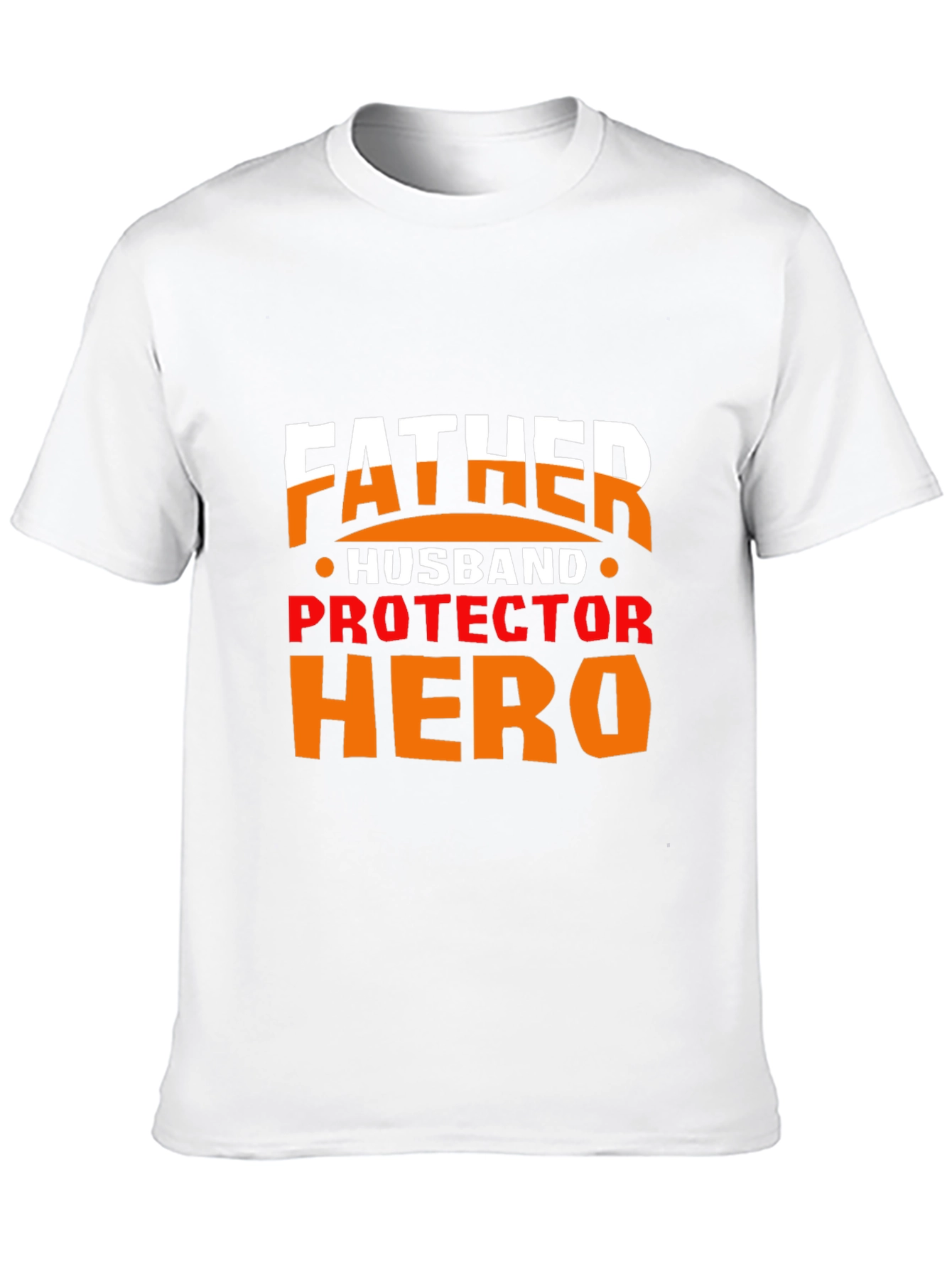 Father Husband Protector Hero Graphic Tee