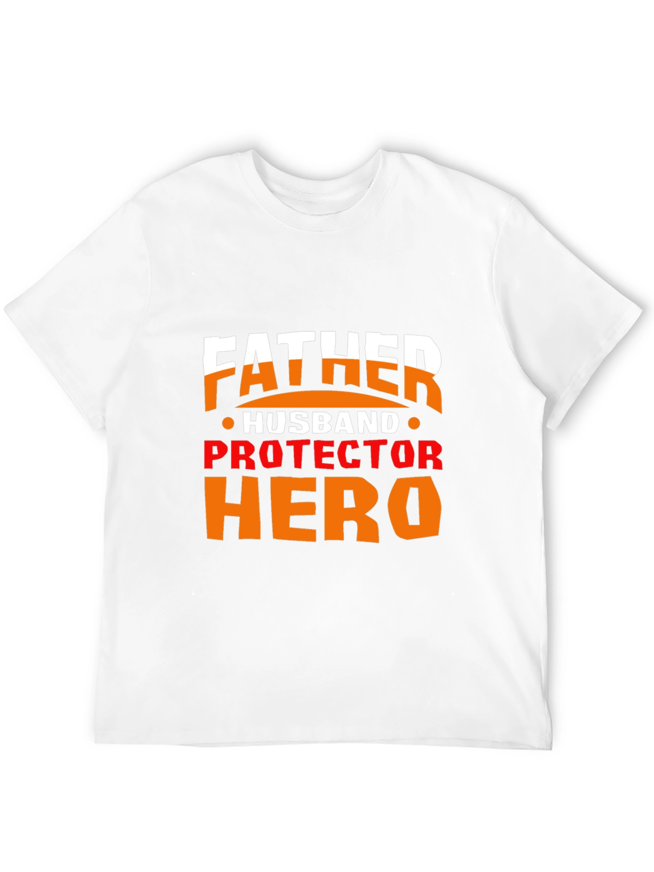 Father Husband Protector Hero Graphic Tee