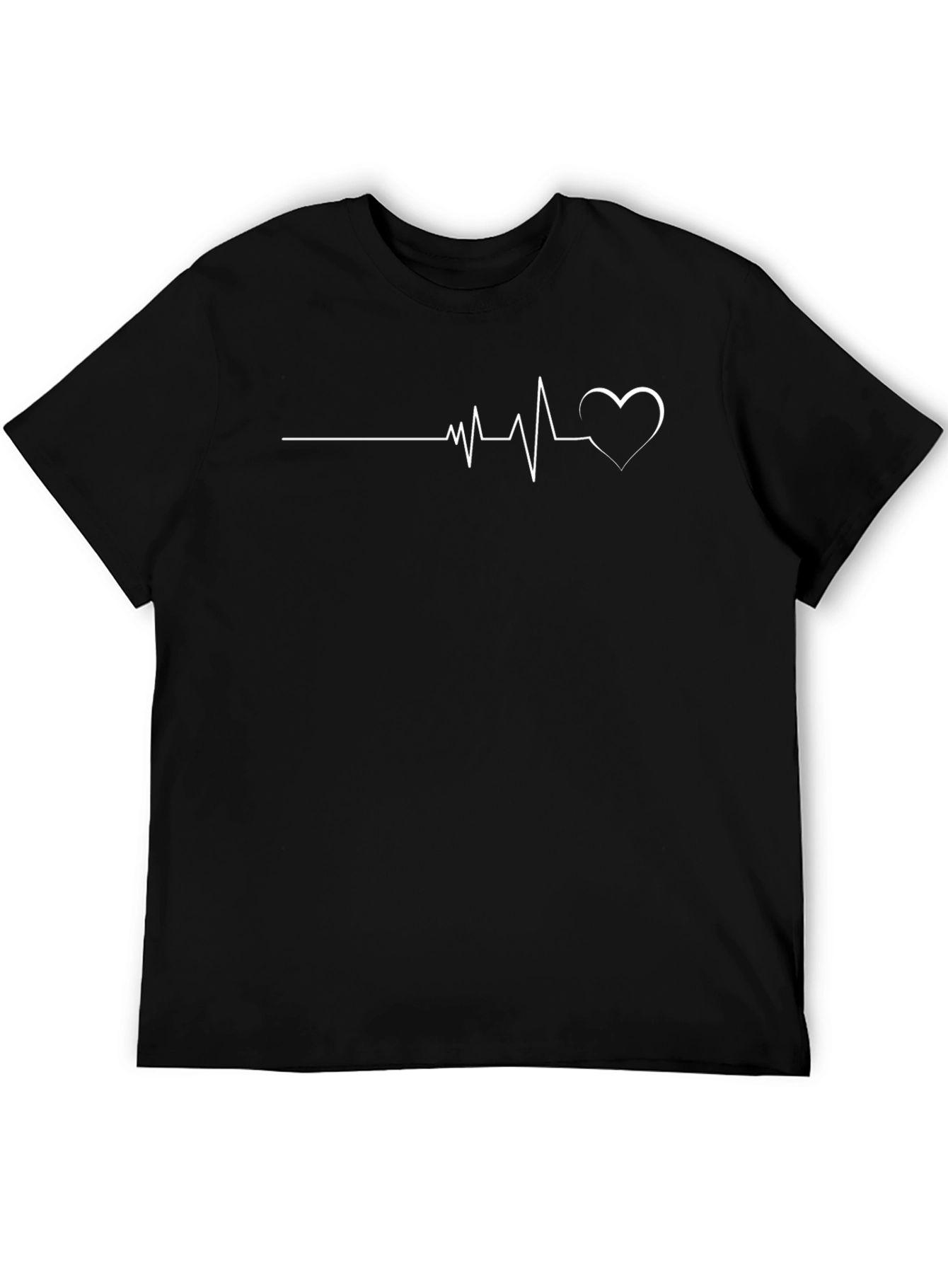Heartbeat Graphic Tee - Stylish Casual Wear
