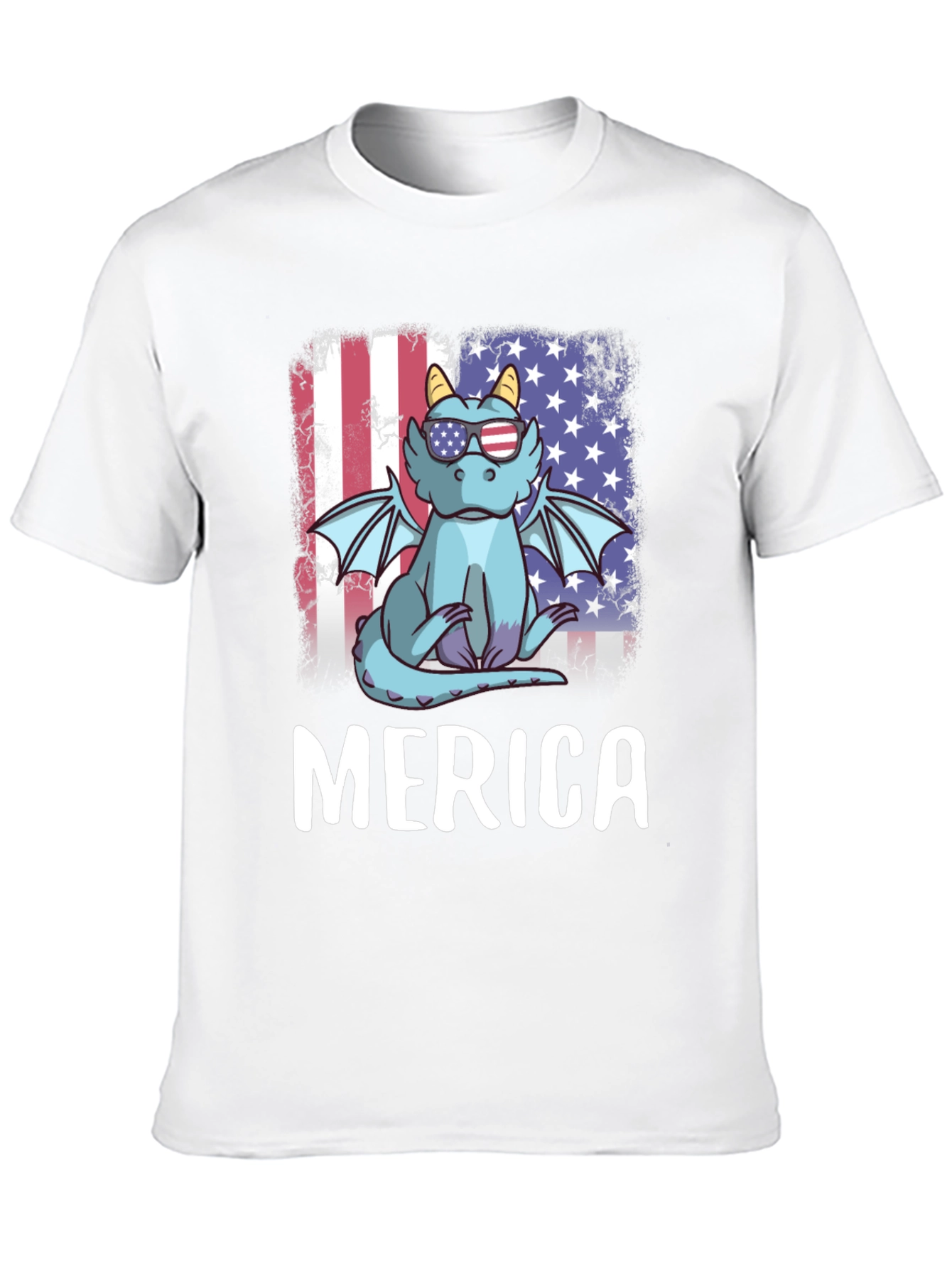 Patriotic Dragon Merica T-Shirt