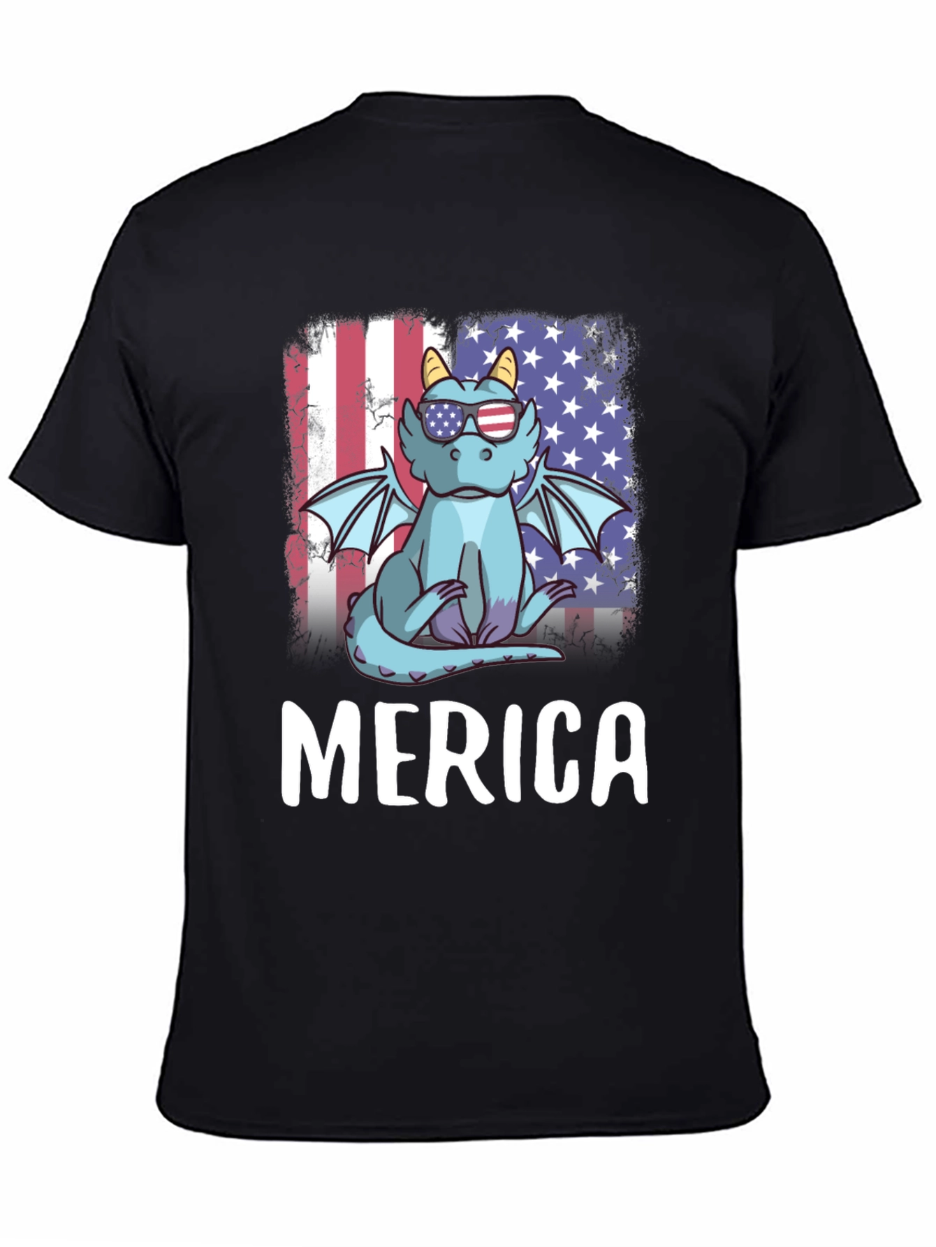 Patriotic Dragon Merica T-Shirt