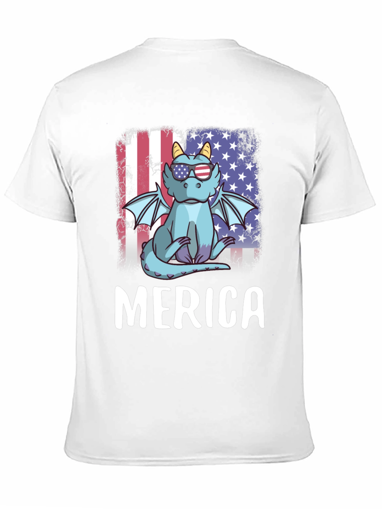 Patriotic Dragon Merica T-Shirt