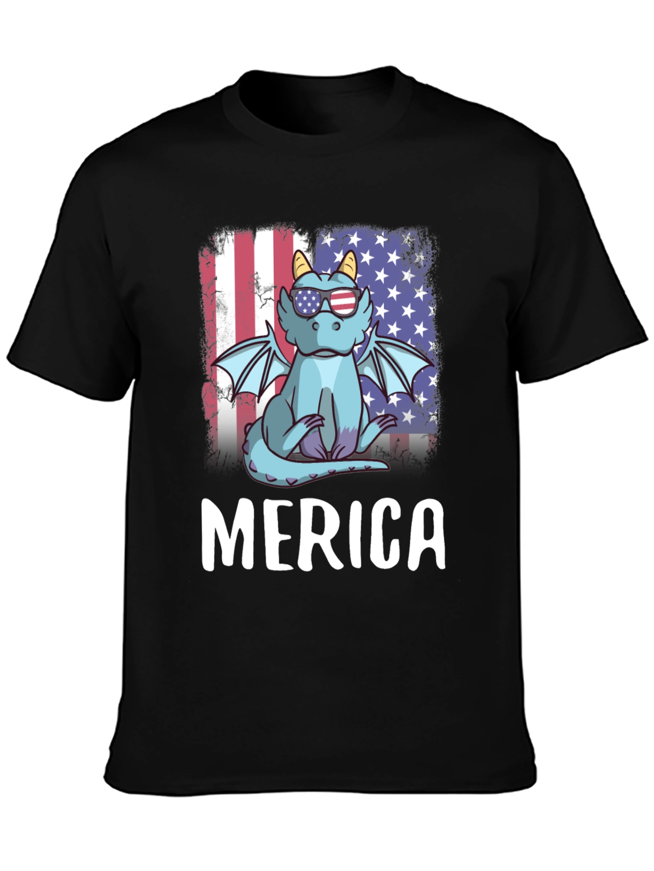 Patriotic Dragon Merica T-Shirt