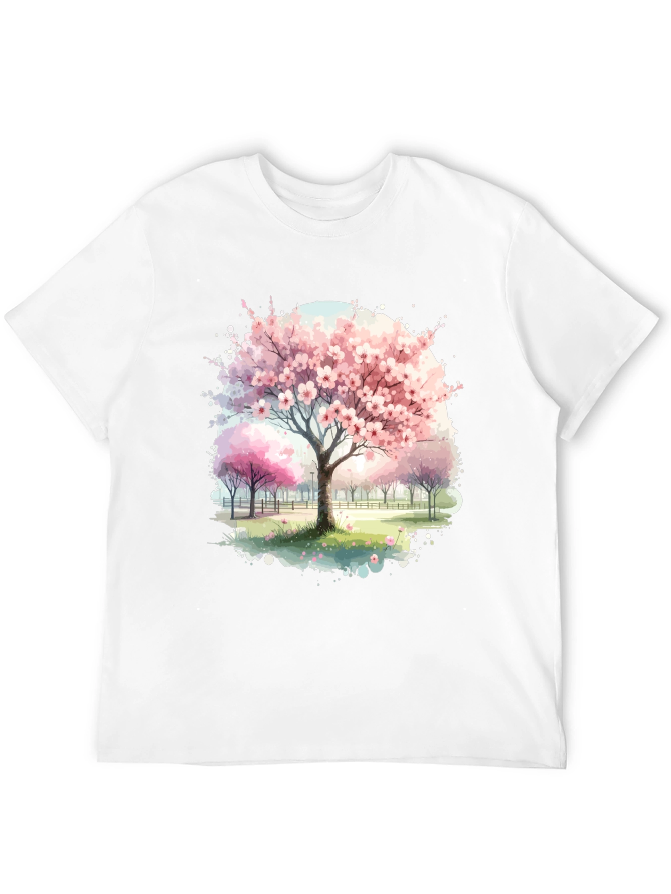 Cherry Blossom Tree Graphic Tee