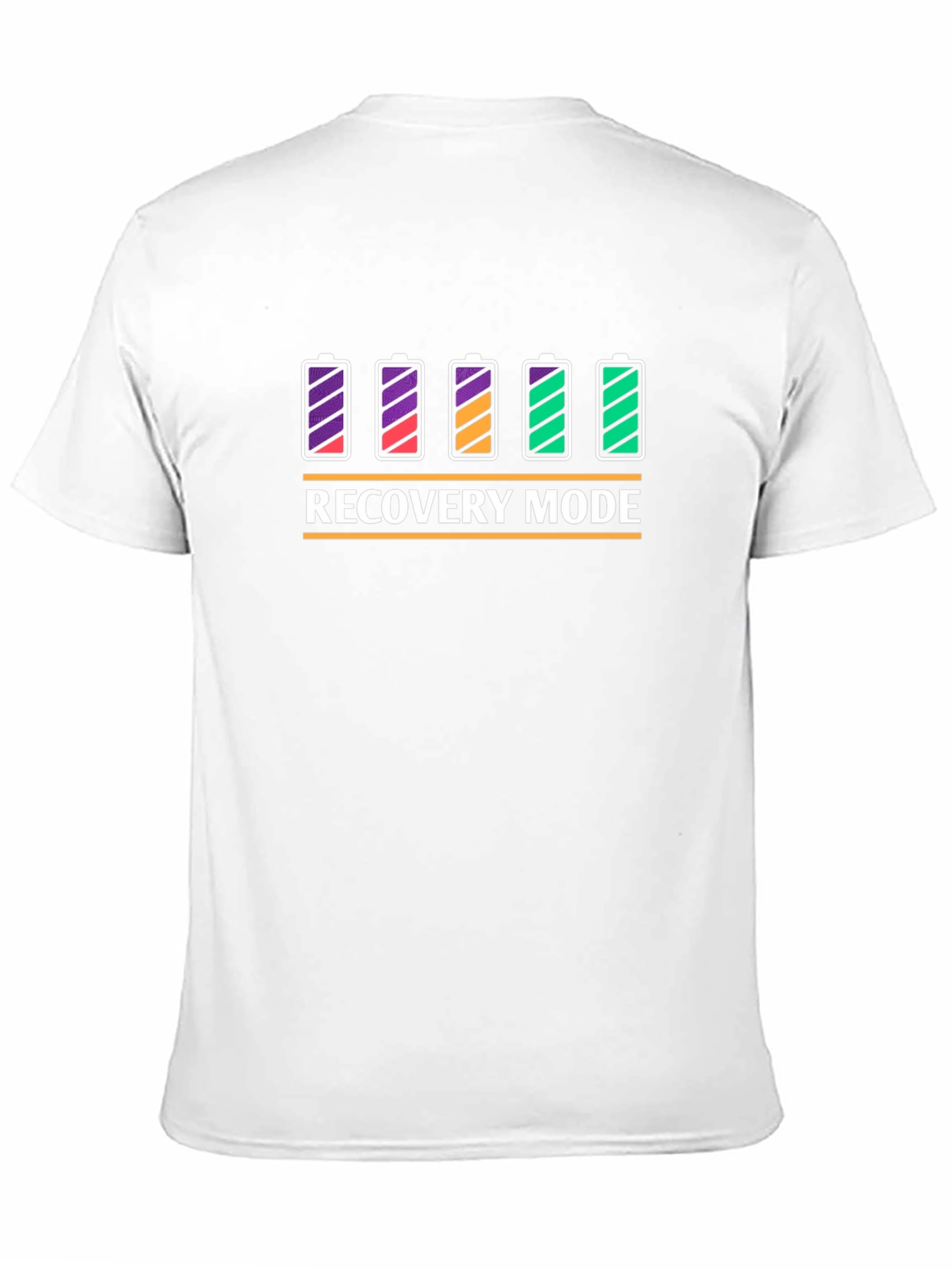 Recovery Mode Graphic T-Shirt - Battery Life Design