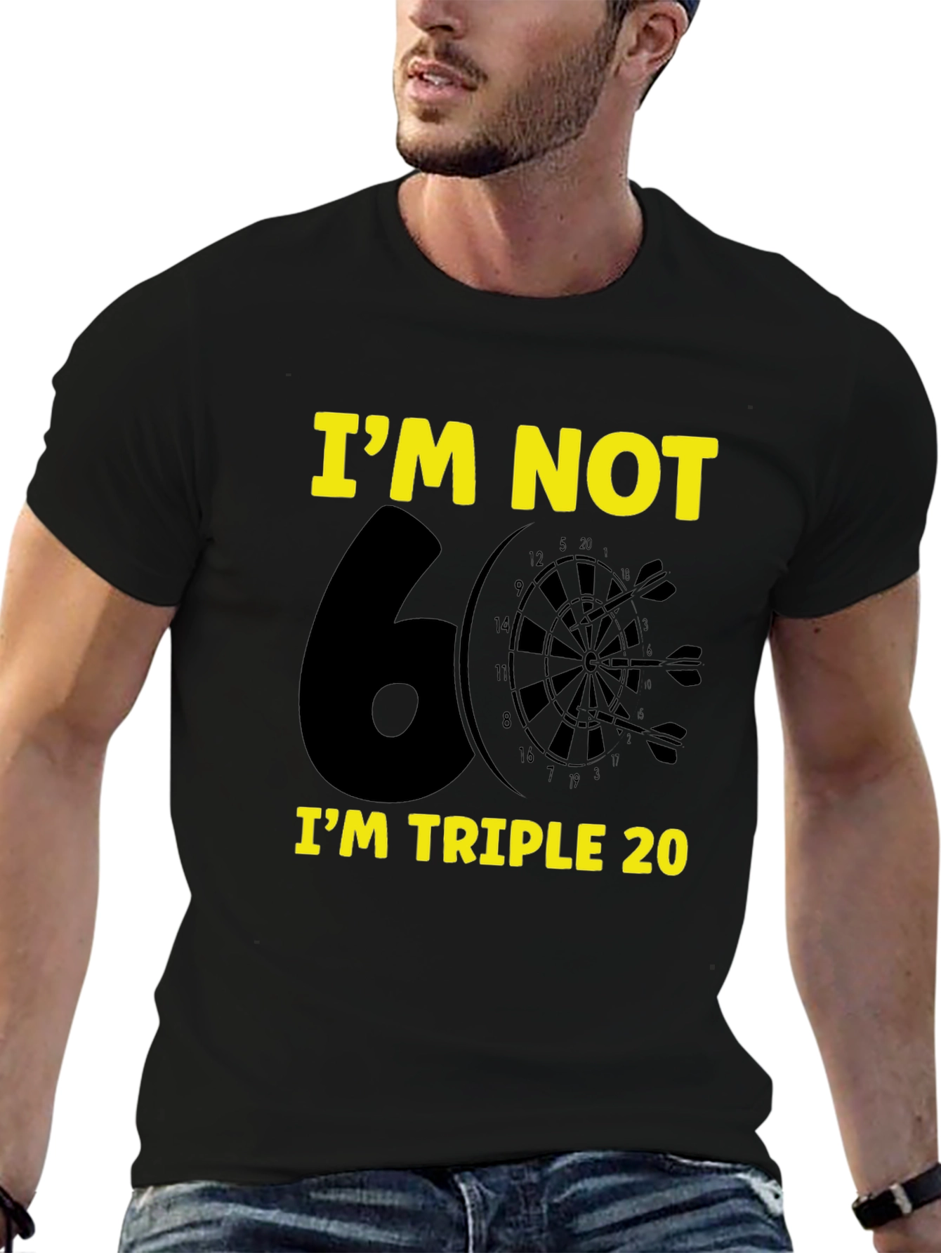 Im Not 60 Im Triple 20 Funny T-Shirt