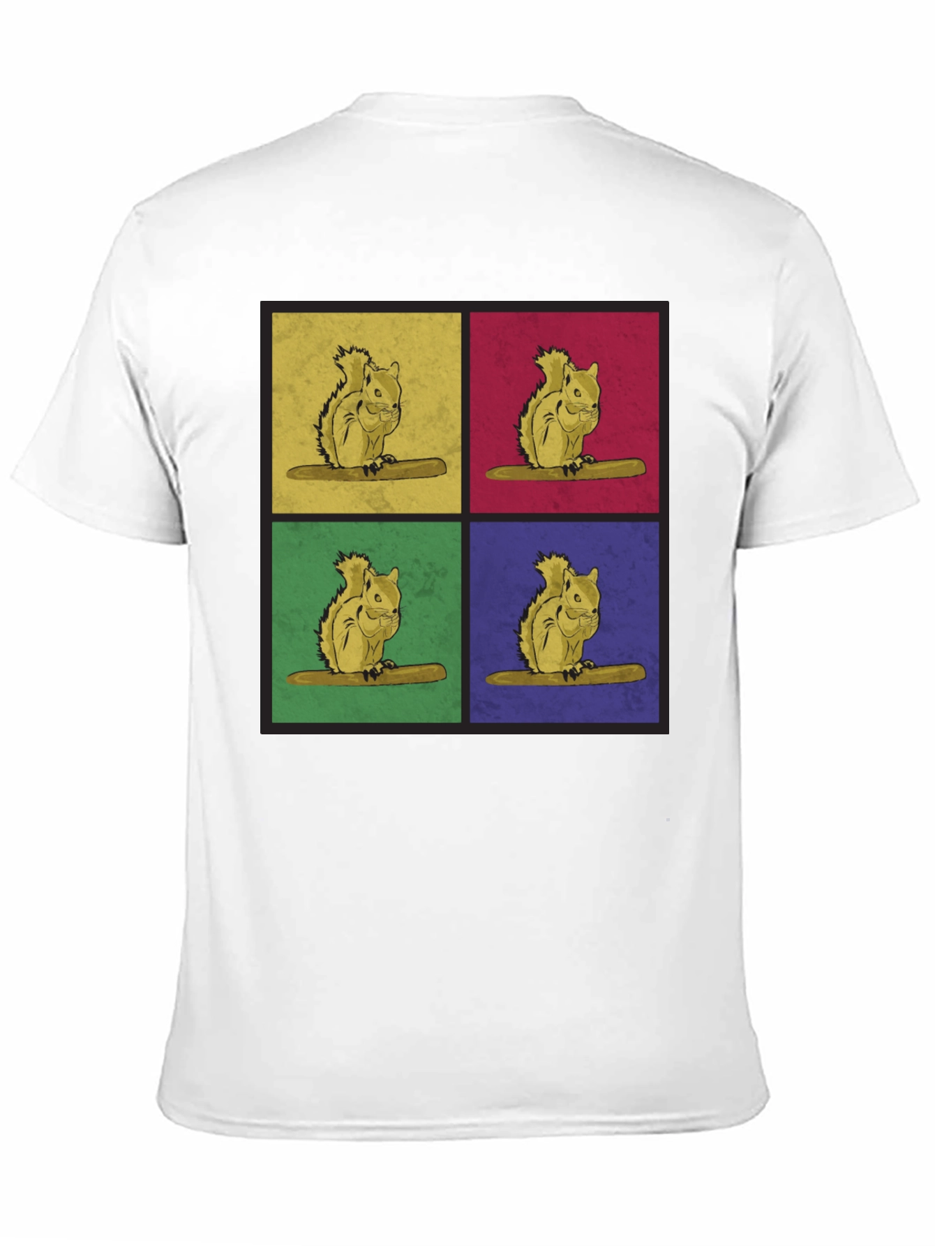 Pop Art Squirrel Graphic Tee