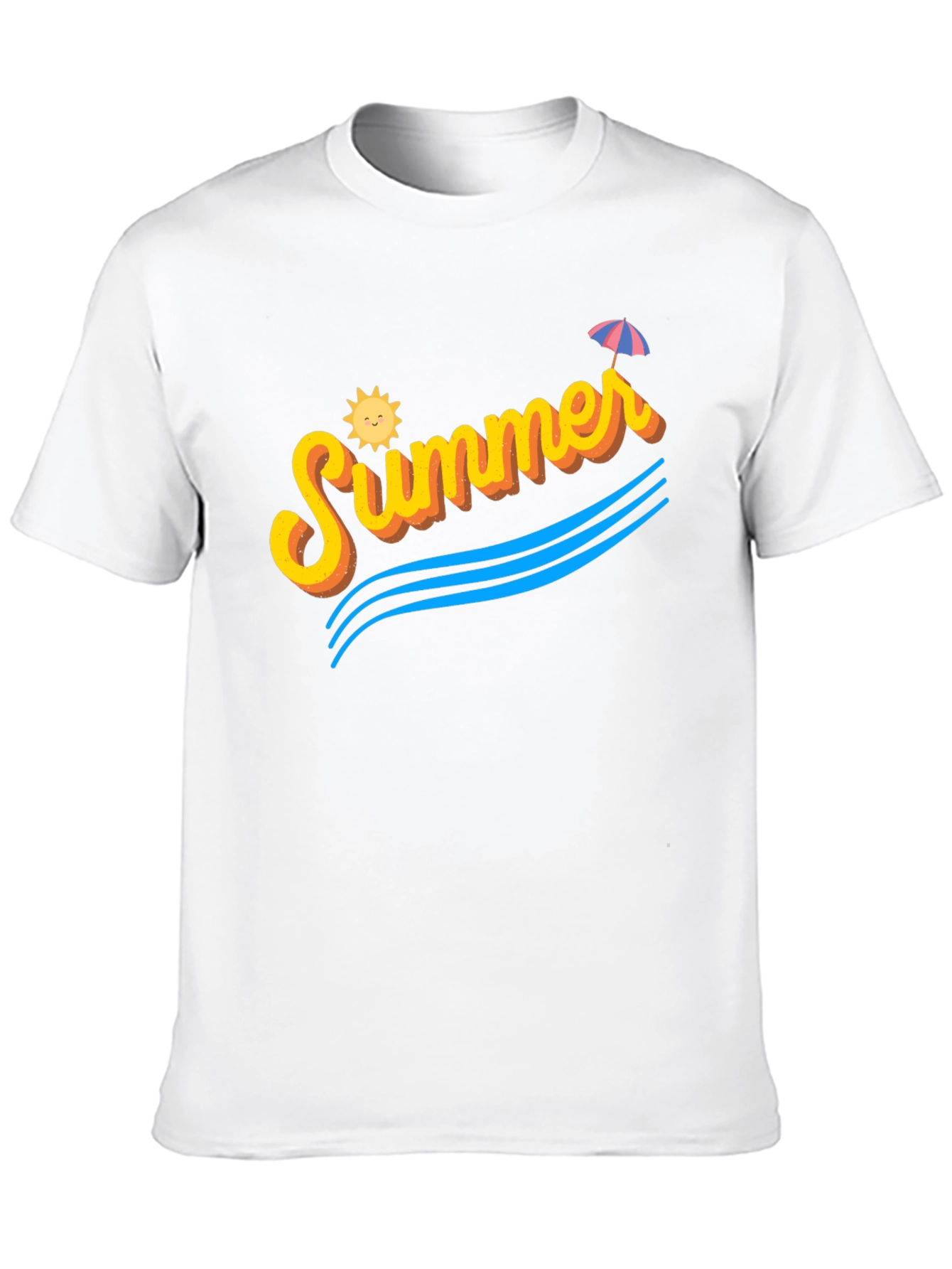 Summer Vibes Black T-Shirt