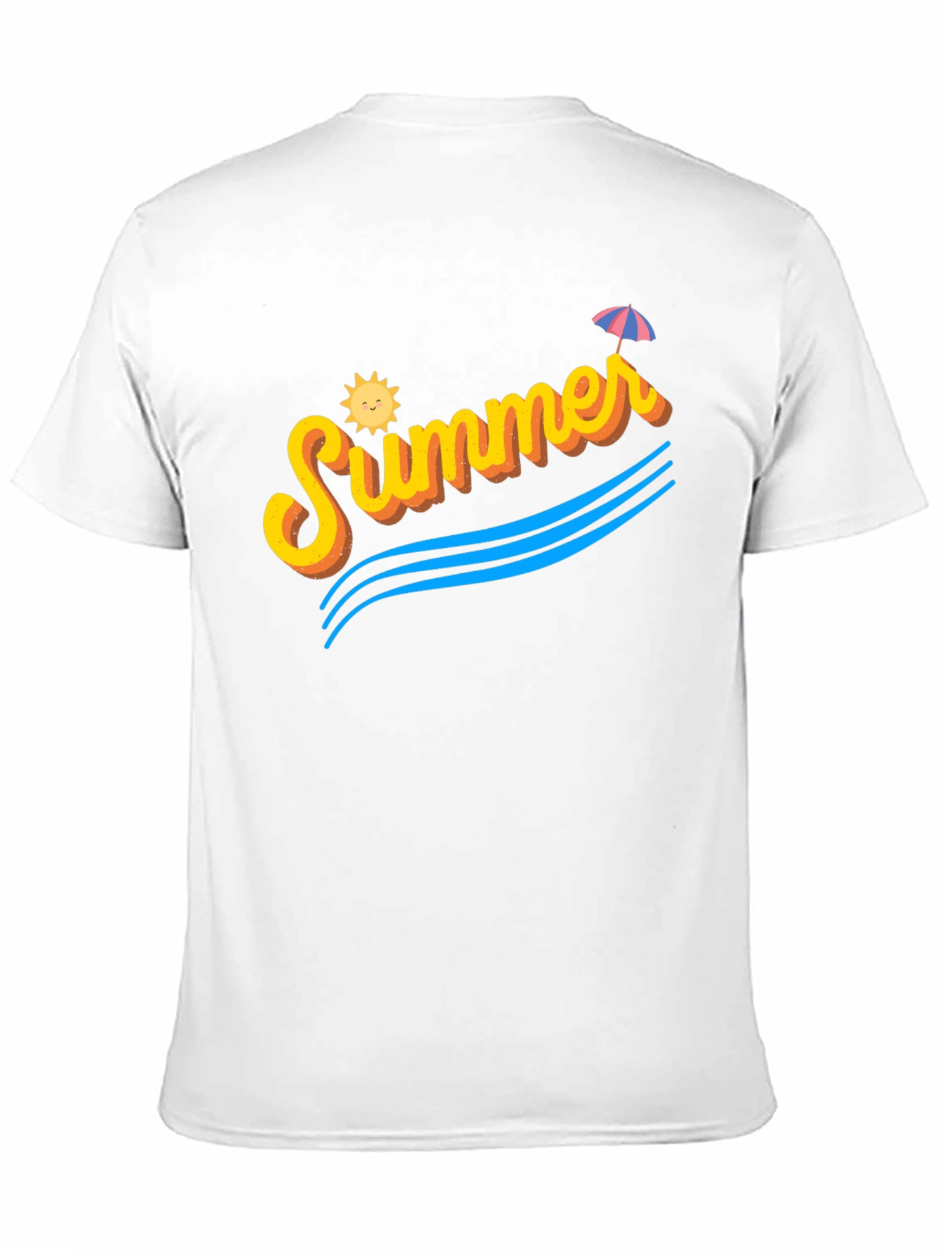 Summer Vibes Black T-Shirt