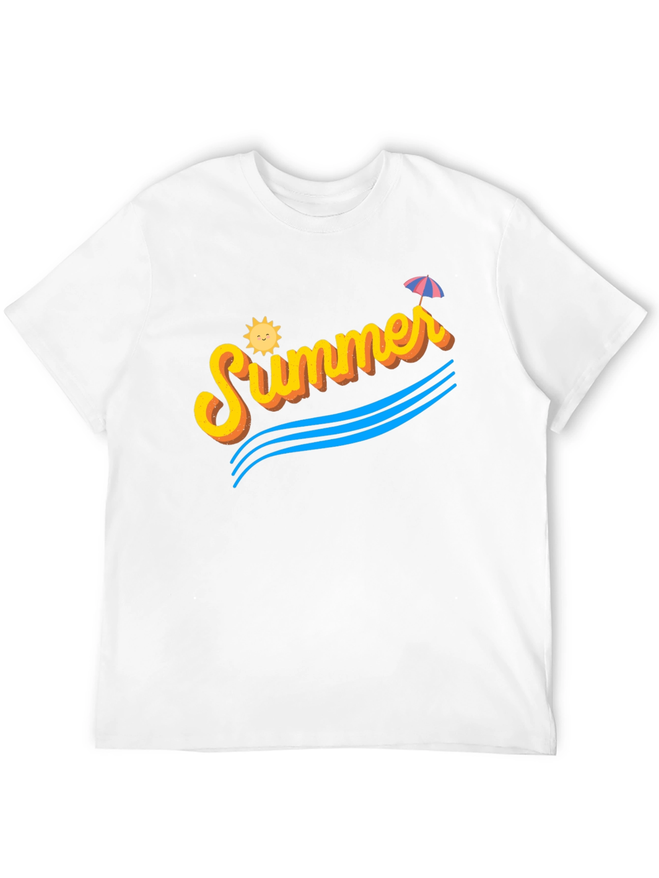 Summer Vibes Black T-Shirt