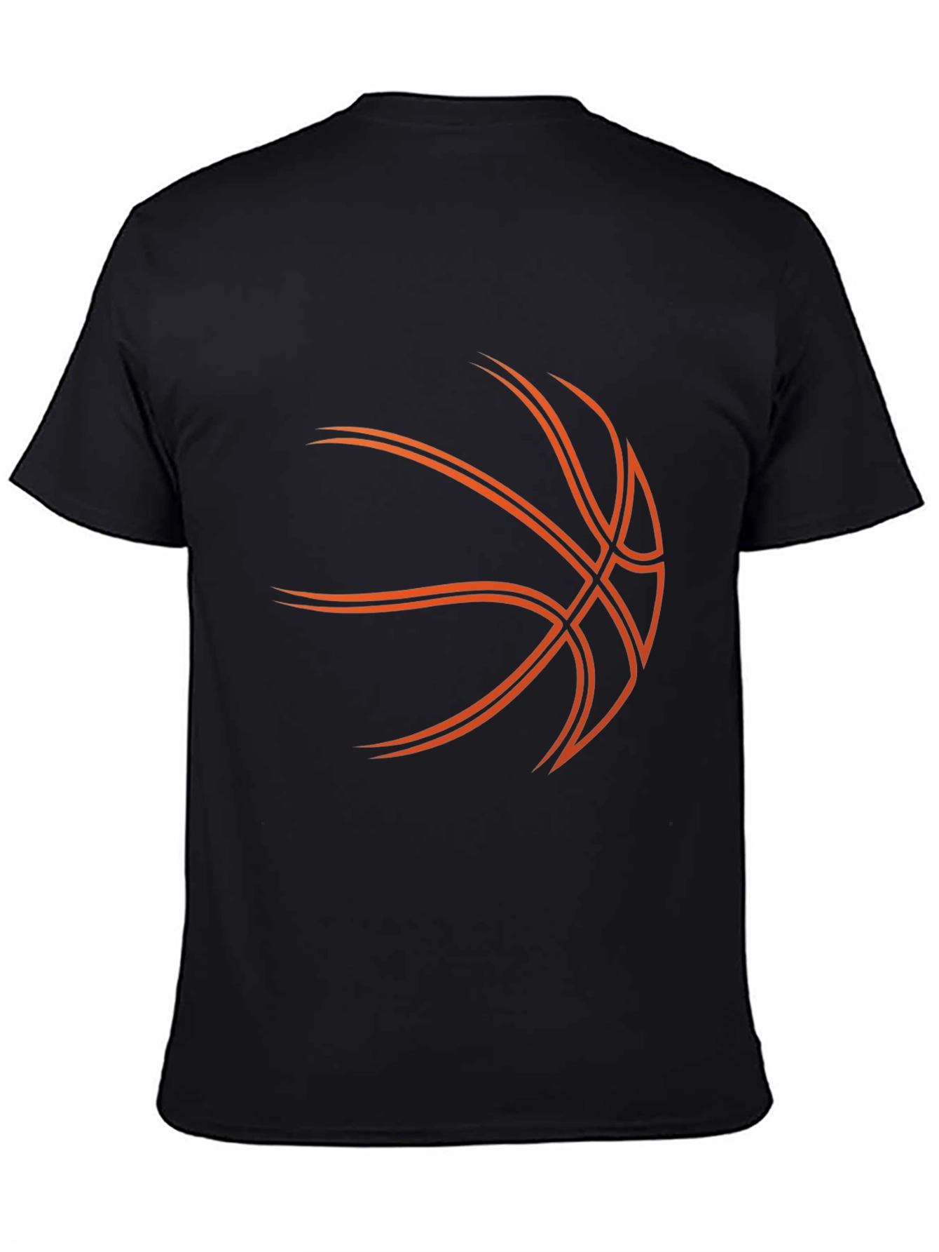 Basketball Graphic Tee - Stylish Black T-Shirt