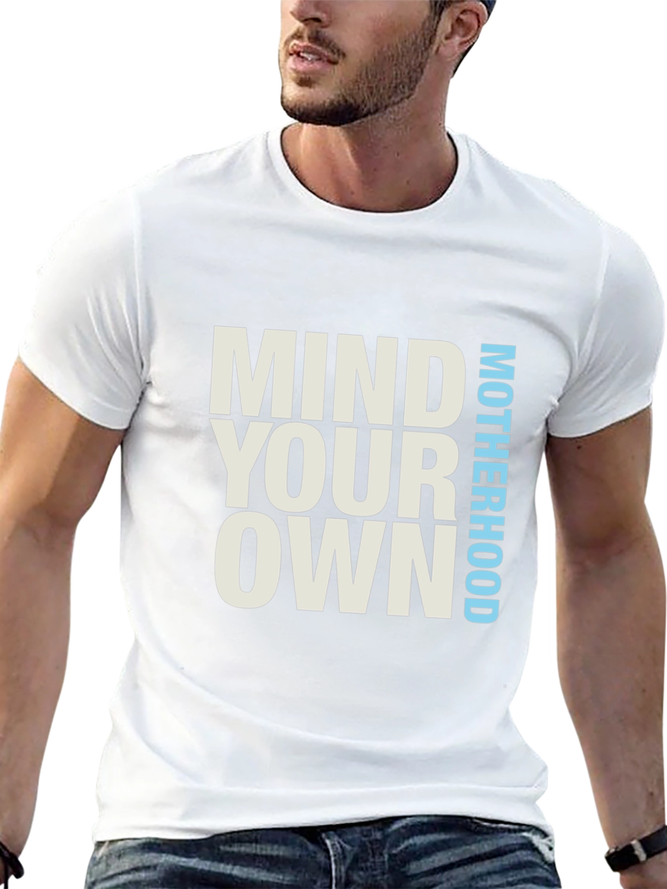 Mind Your Own Motherhood Black T-Shirt
