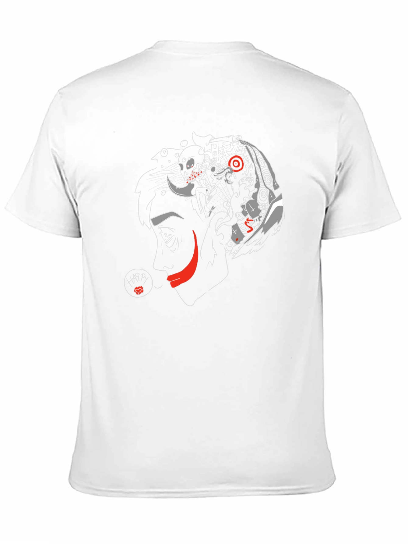 Unique Graphic T-Shirt - Shame Artistic Design
