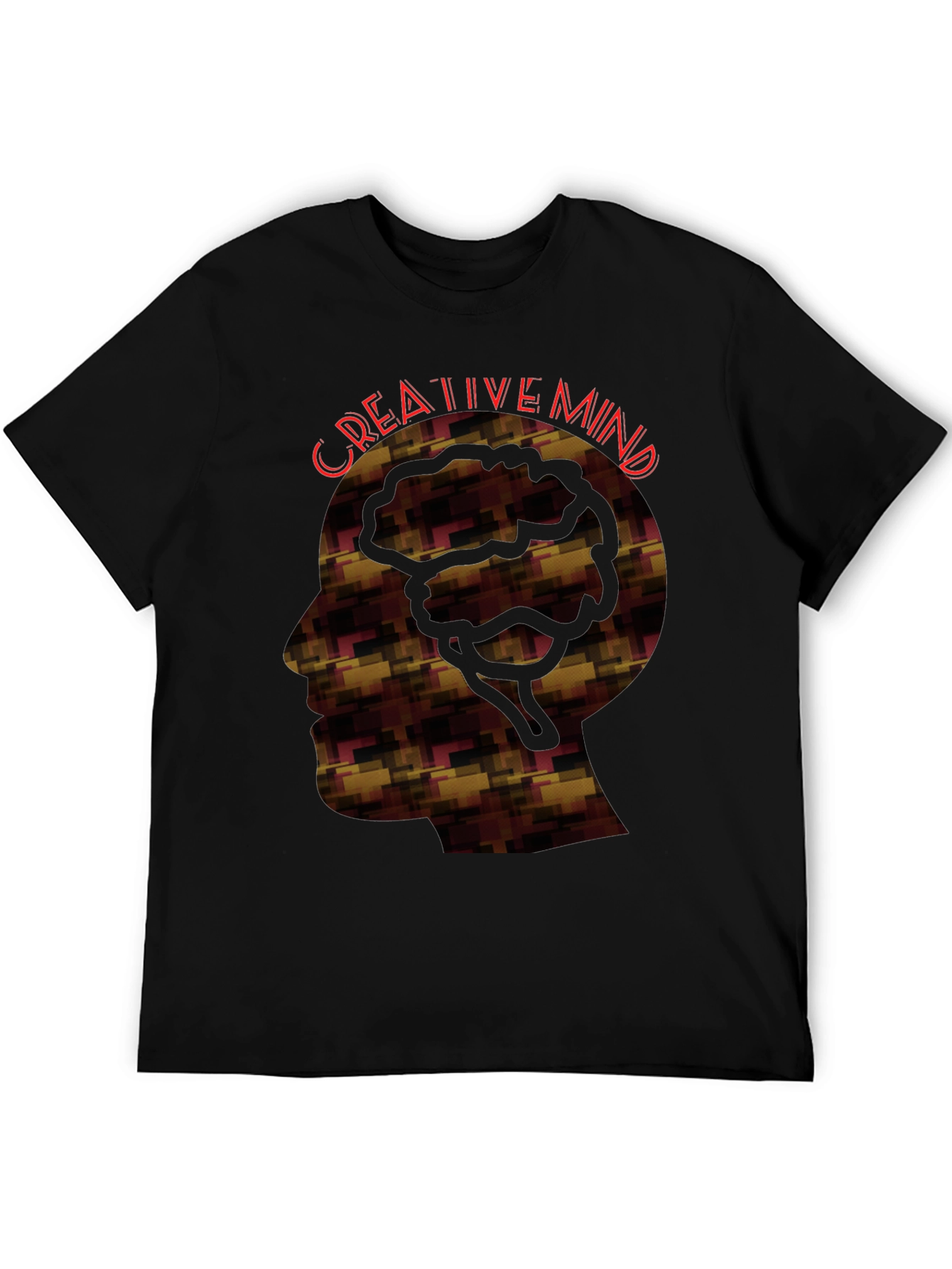 Creative Mind Graphic Tee - Black