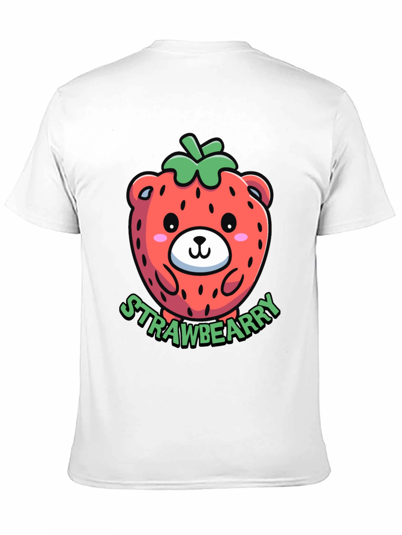 Strawberry Bear Graphic T-Shirt - Cute & Trendy