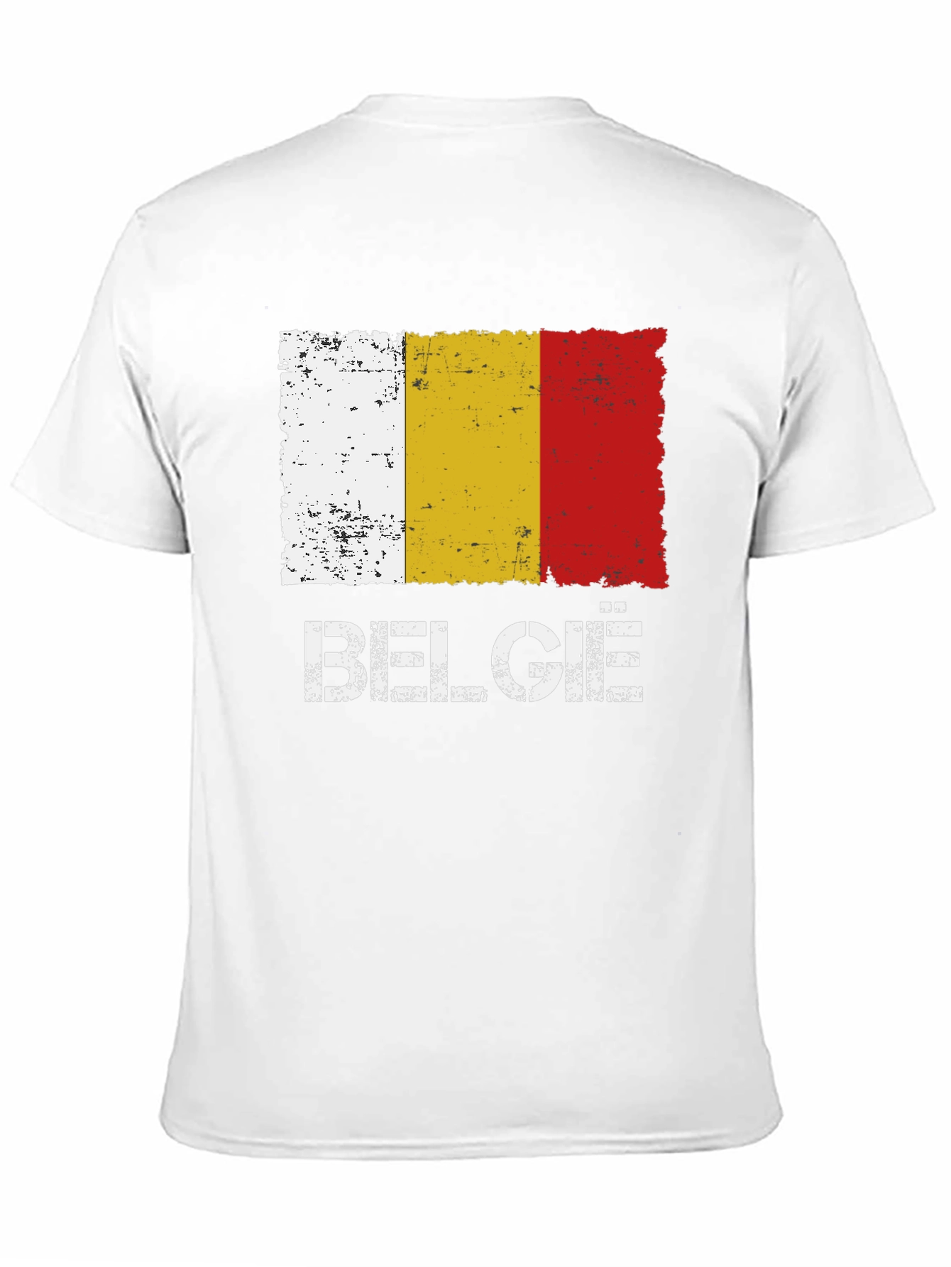 Belgium Flag Graphic Print T-Shirt