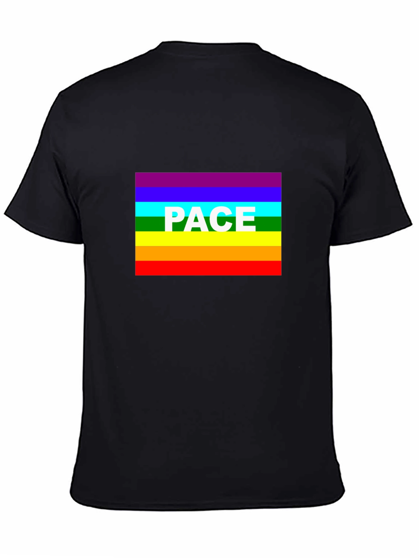 Peace T-Shirt - Rainbow Pride Design