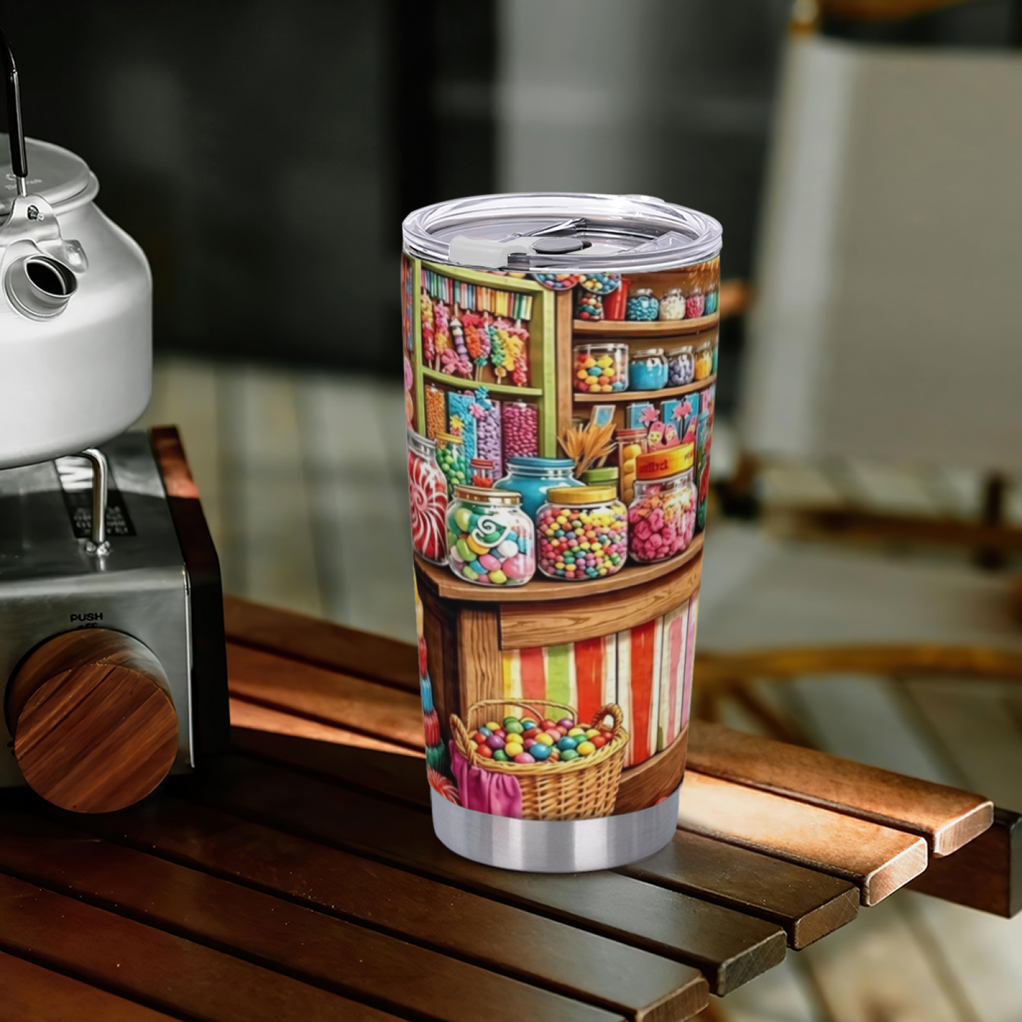 Dreamy Lavender Field Rustic Farm Sunset 20oz Sublimation Tumbler
