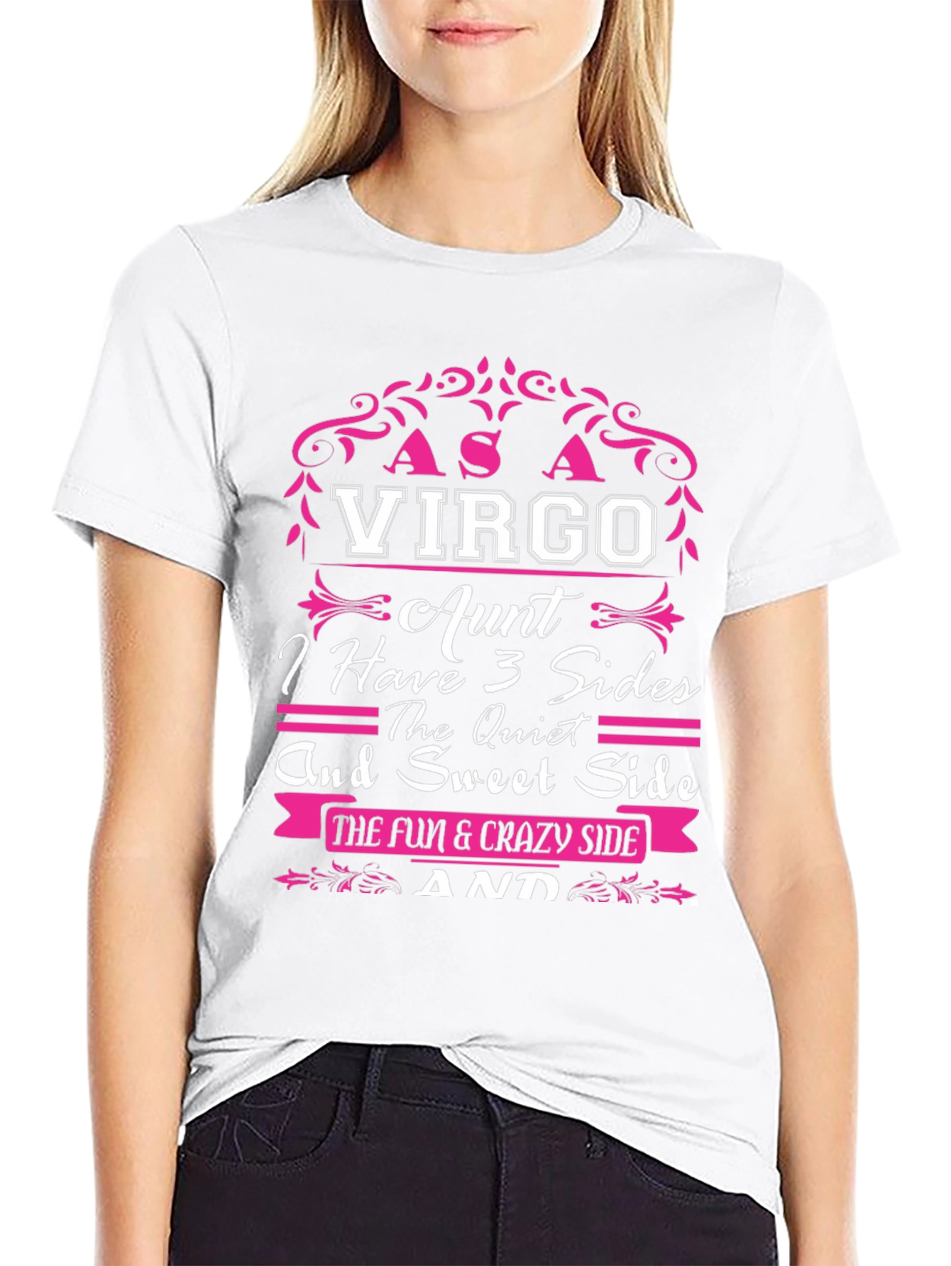 Virgo Aunt T-Shirt - 3 Sides